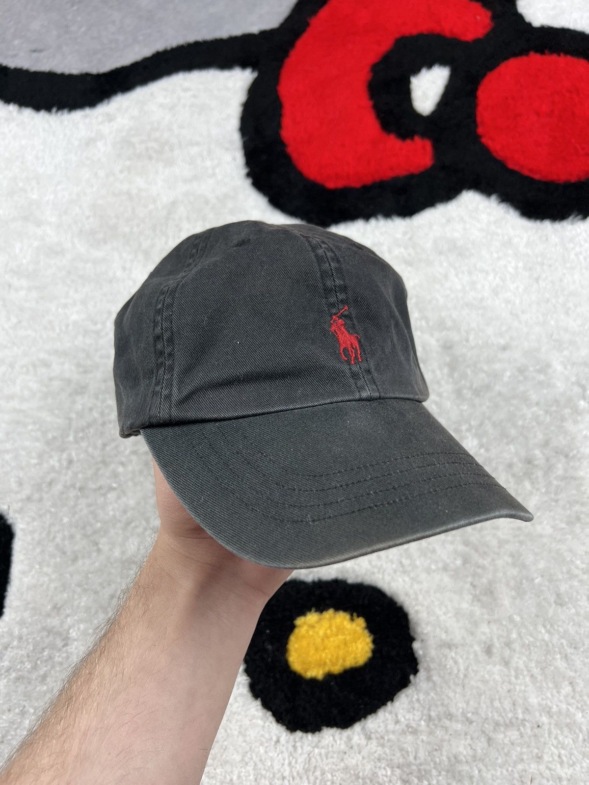 Ralph Lauren Vintage Polo Ralph Lauren Embroidered Logo Faded Y2K Cap Hat Size ONE SIZE - 1 Thumbnail