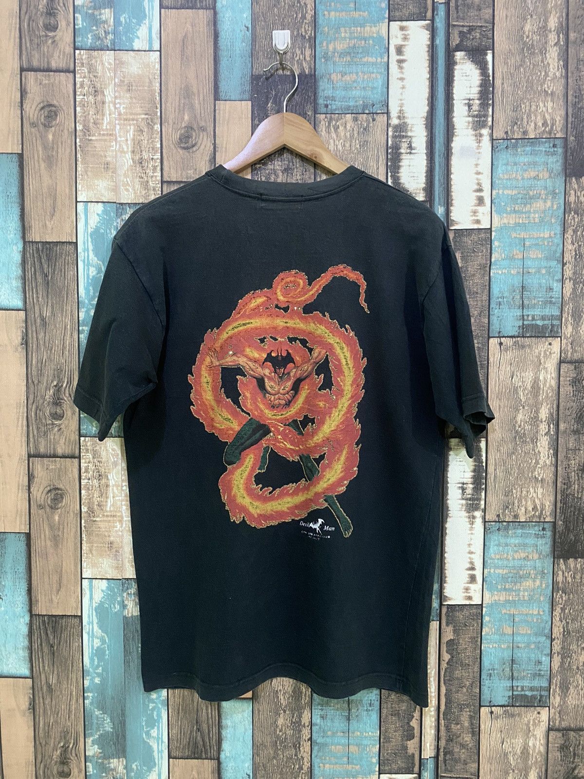 Anime × Vintage Vintage 1998 Devilman Anime Movie Tee Size US M / EU 48-50 / 2 - 1 Thumbnail