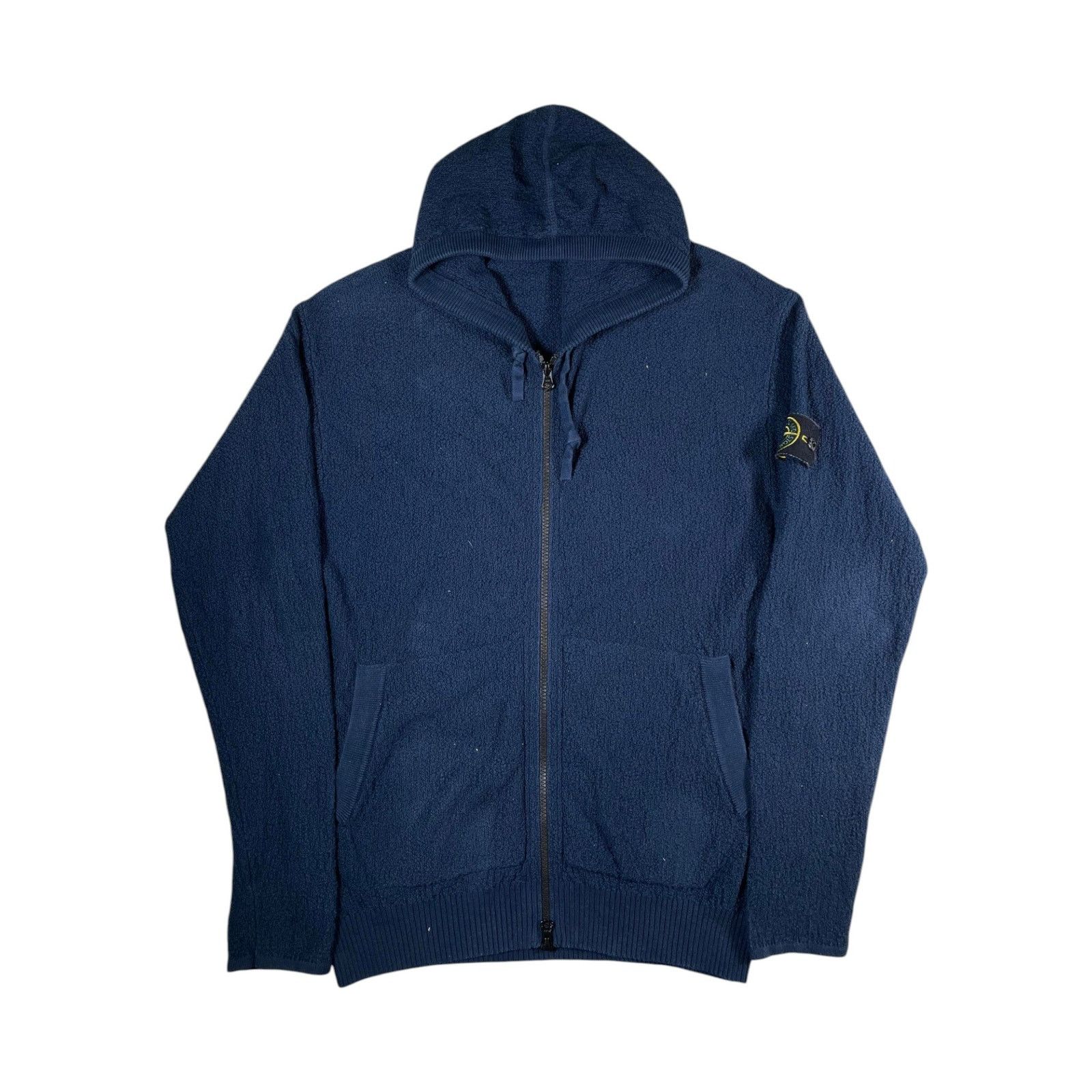 Stone Island Stone Island Zip Up Blue Hoodie Size US M / EU 48-50 / 2 - 1 Thumbnail