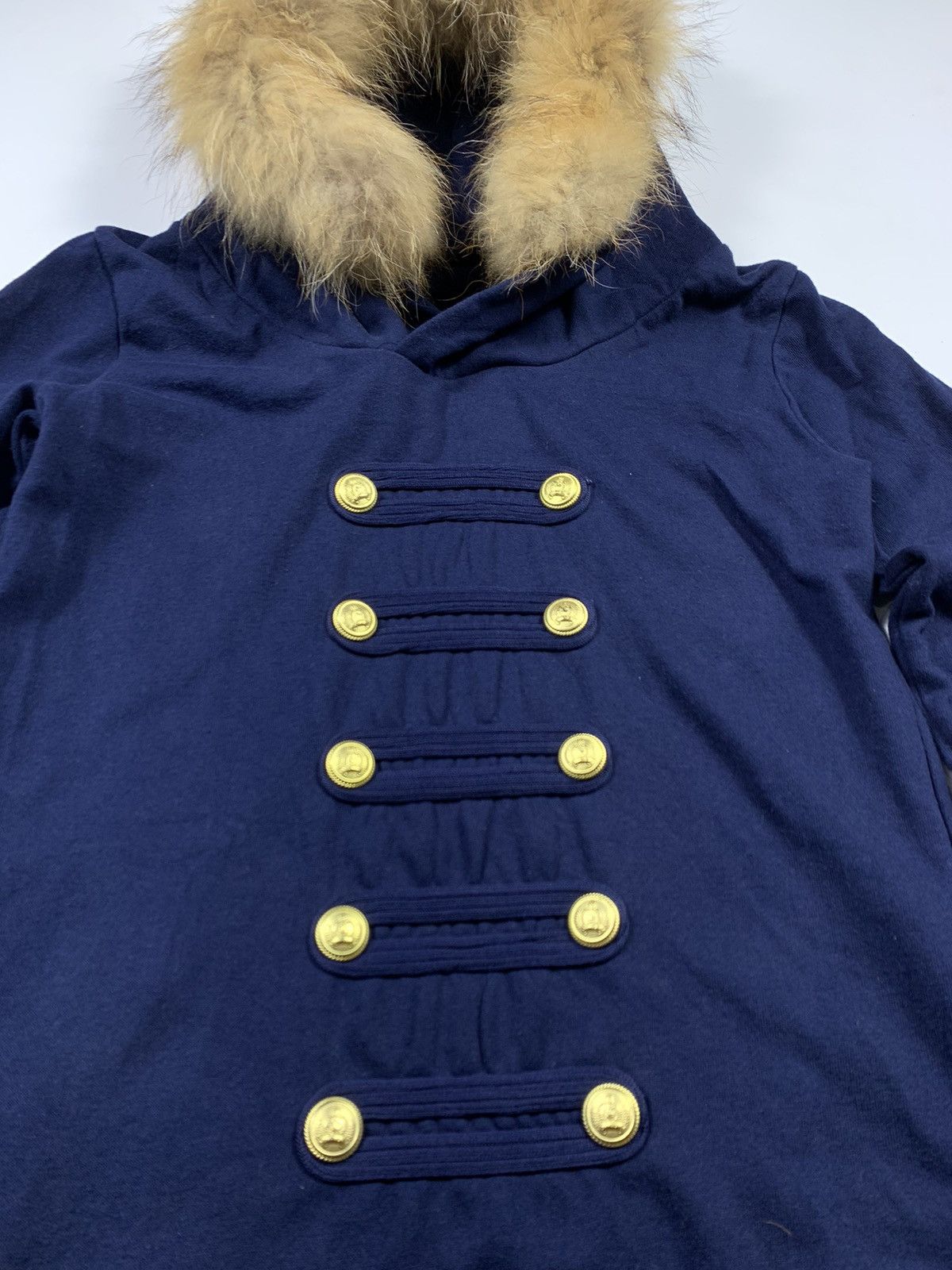 If Six Was Nine × Japanese Brand × Le Grande Bleu (L.G.B.) Heatley faux fur hoodie lgb style Size US M / EU 48-50 / 2 - 2 Thumbnail