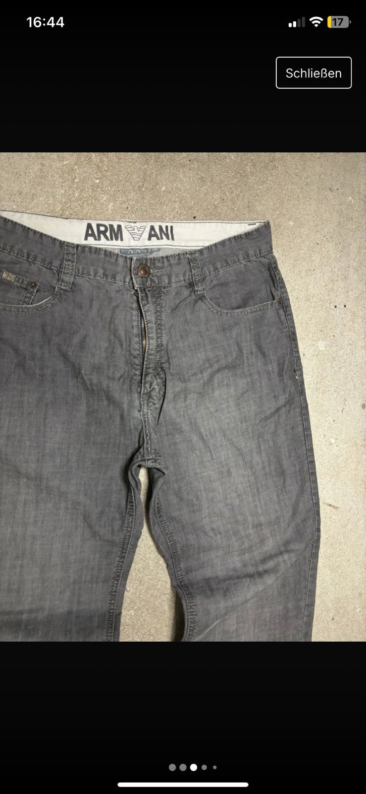 Armani Exchange Grey Armani Exchange Jeans | Size 35 | Top Condition Size US 35 - 2 Thumbnail