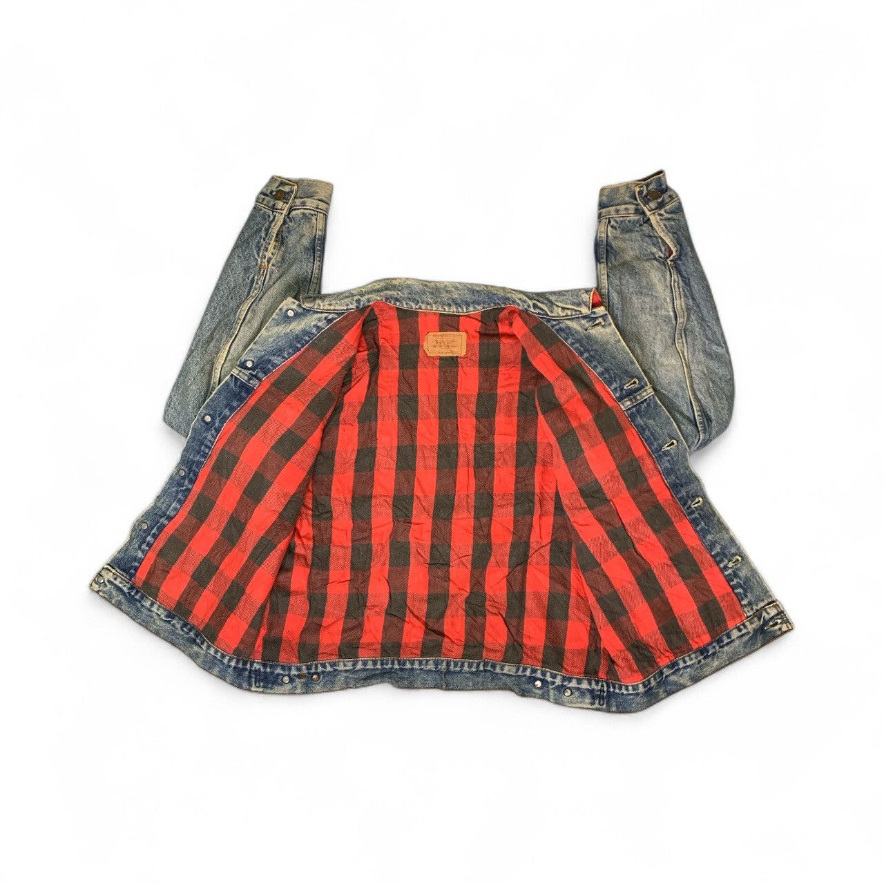 Levi's Vintage Clothing Rare Design Vintage Levi’s Lot 70411 Trucker Jackets Size L / US 10 / IT 46 - 3 Thumbnail