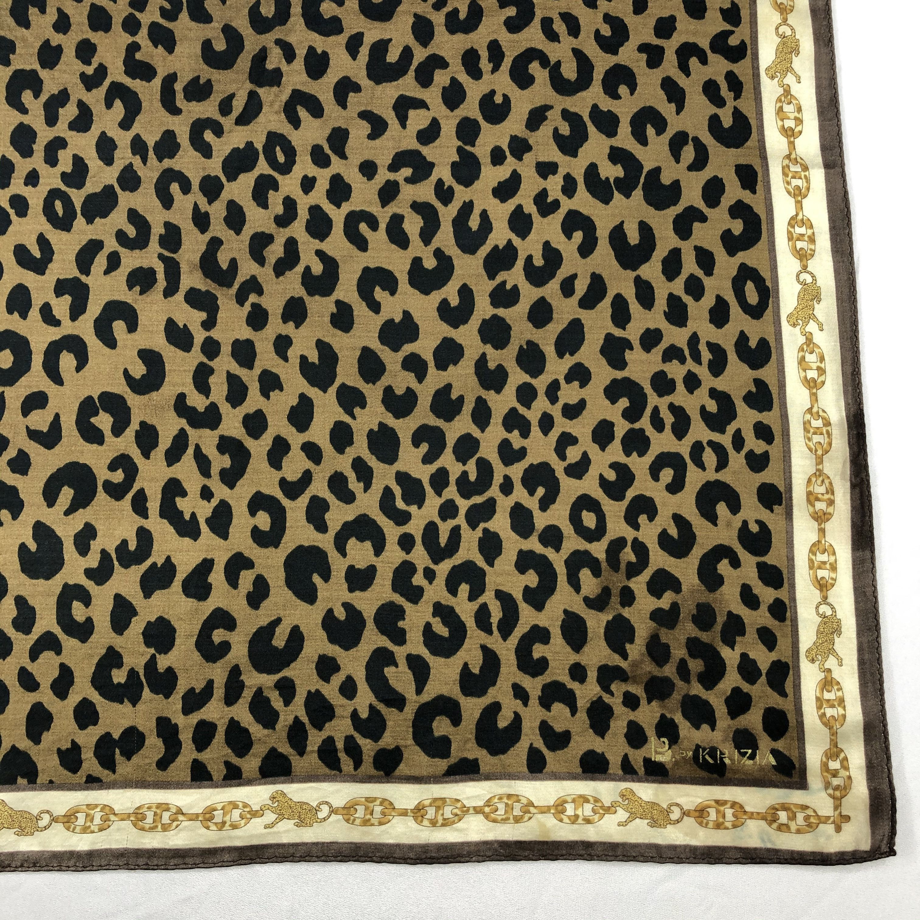 Krizia Uomo Vintage Krizia Uomo Silk Scarf Size ONE SIZE - 4 Thumbnail