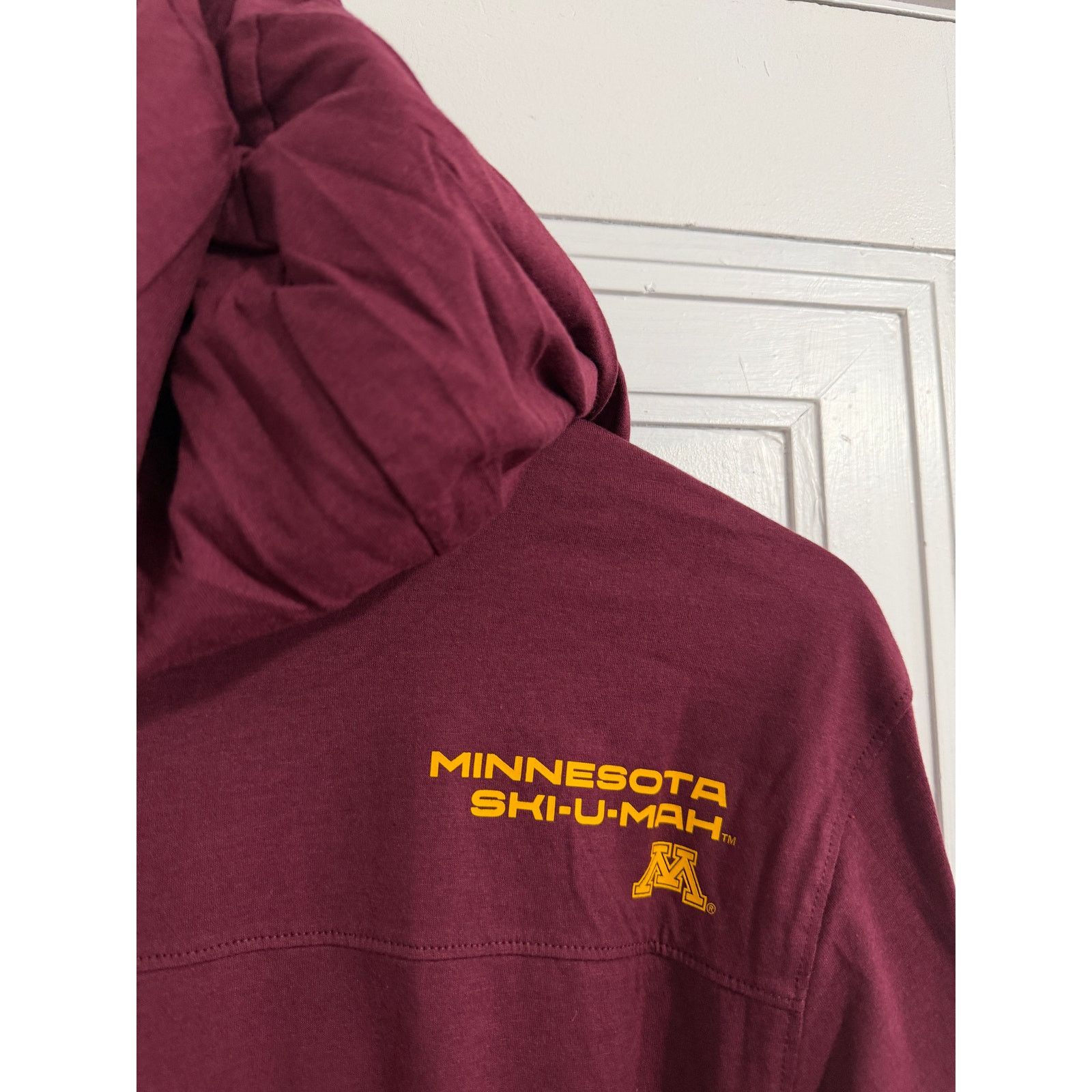 Nike NWT Minnesota Gophers Nike Long Sleeve Hooded Tee Men's Sz S Size US S / EU 44-46 / 1 - 10 Thumbnail