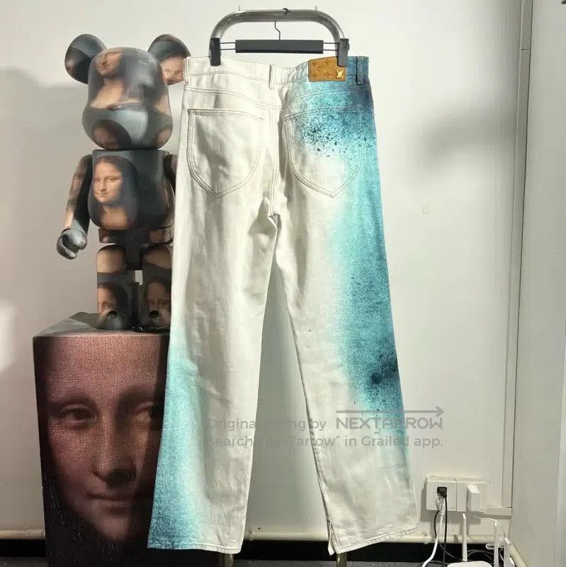 Louis Vuitton Louis Vuitton White Casual Pants for Men . Size US 30 / EU 46 - 2 Thumbnail