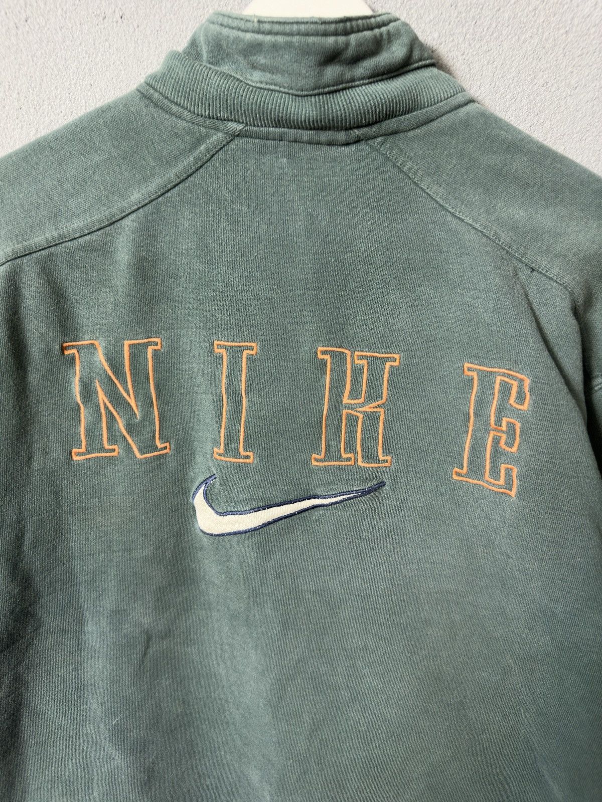 Nike Nike Vintage 90s1/4 Zip Jumper Sweatshirt Small and Big Logo Size US M / EU 48-50 / 2 - 3 Thumbnail