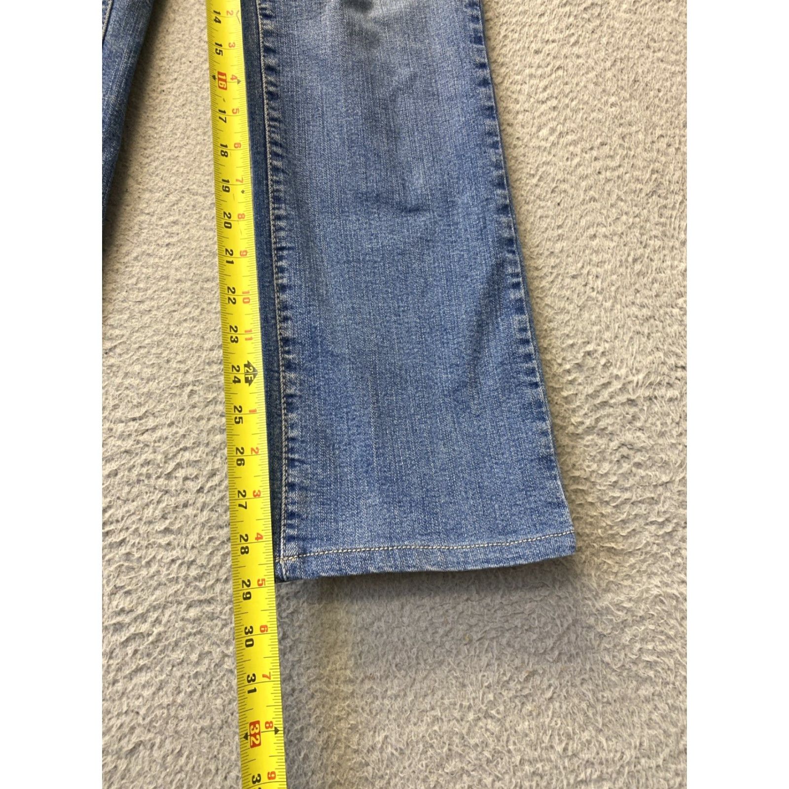 NYDJ NYDJ Jeans Women 6 Straight Denim 5-Pocket Slimming Mid Rise Blue Vintage City 29in Inseam Womens Regular Fit Size 28" / US 6 / IT 42 - 6 Thumbnail