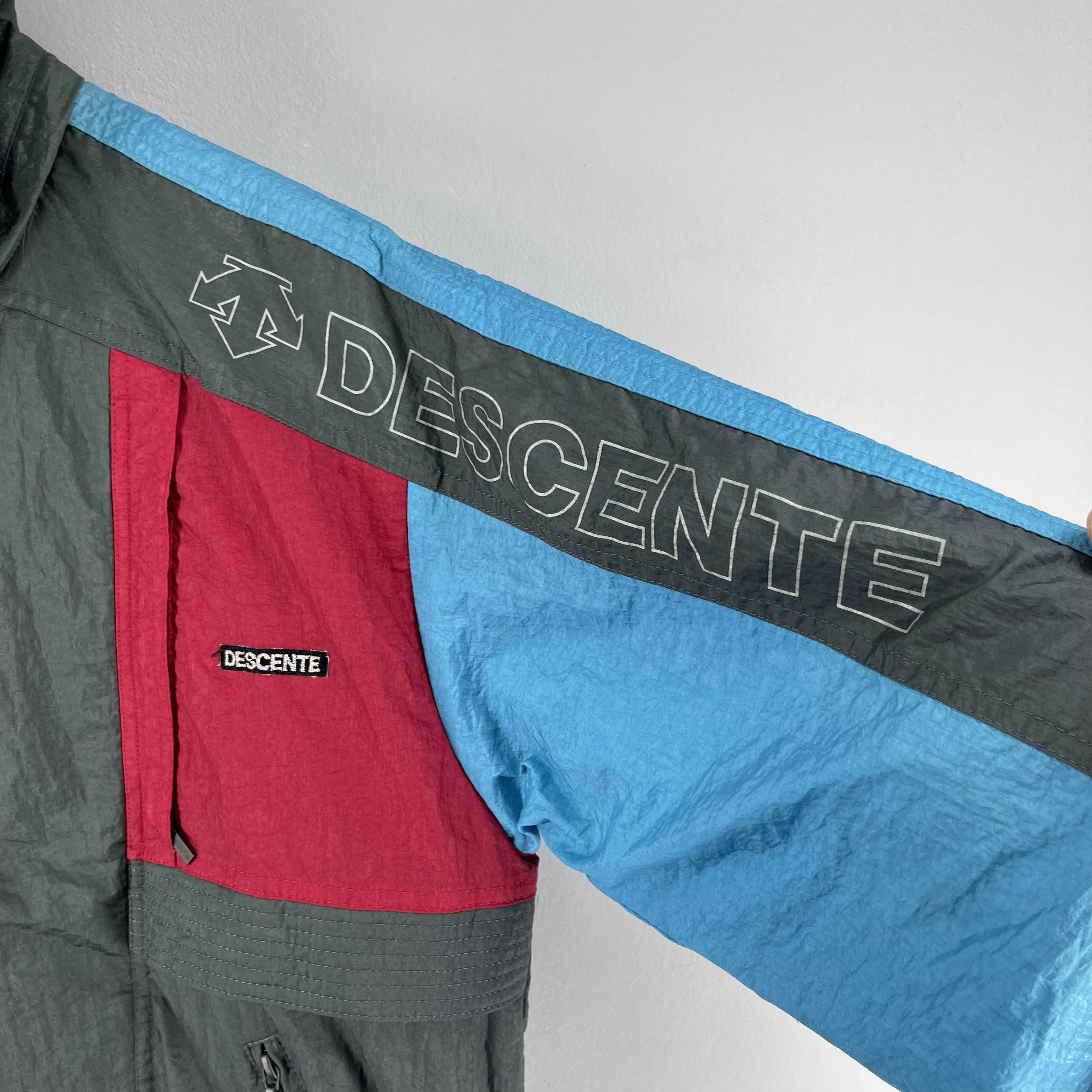 Descente Vintage DESCENTE Racing Team Sun Faded Ski Light Jacket Size US L / EU 52-54 / 3 - 6 Thumbnail