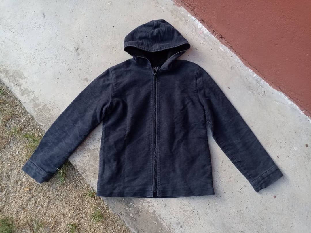 A.P.C. Vintage A. P. C Zipper Jacket Hoodie Size US M / EU 48-50 / 2 - 10 Thumbnail