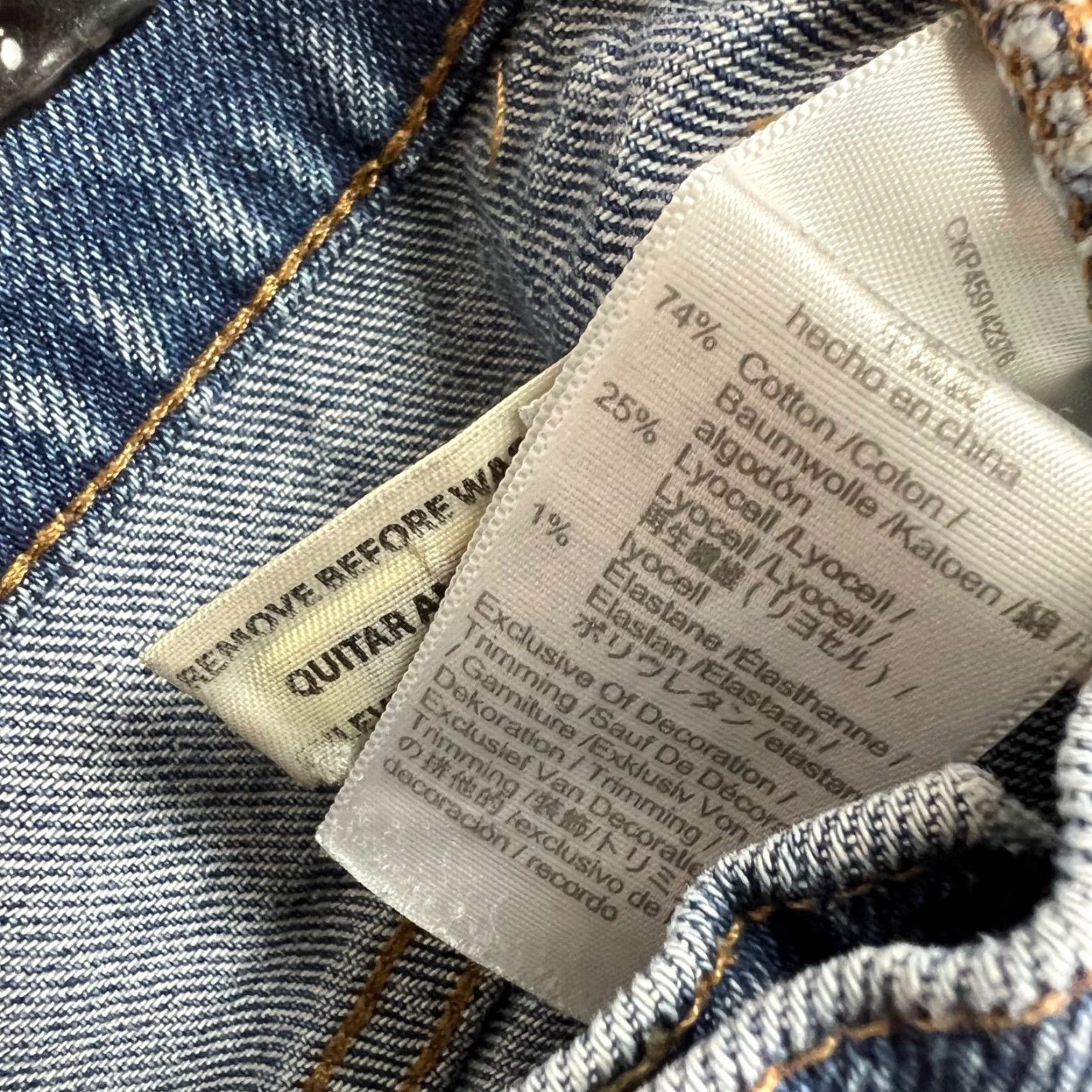 Madewell Madewell Womens Size 26 High-Rise Denim Cutoff Shorts Frayed Hem Blue Size 26" / US 2 / IT 38 - 5 Thumbnail