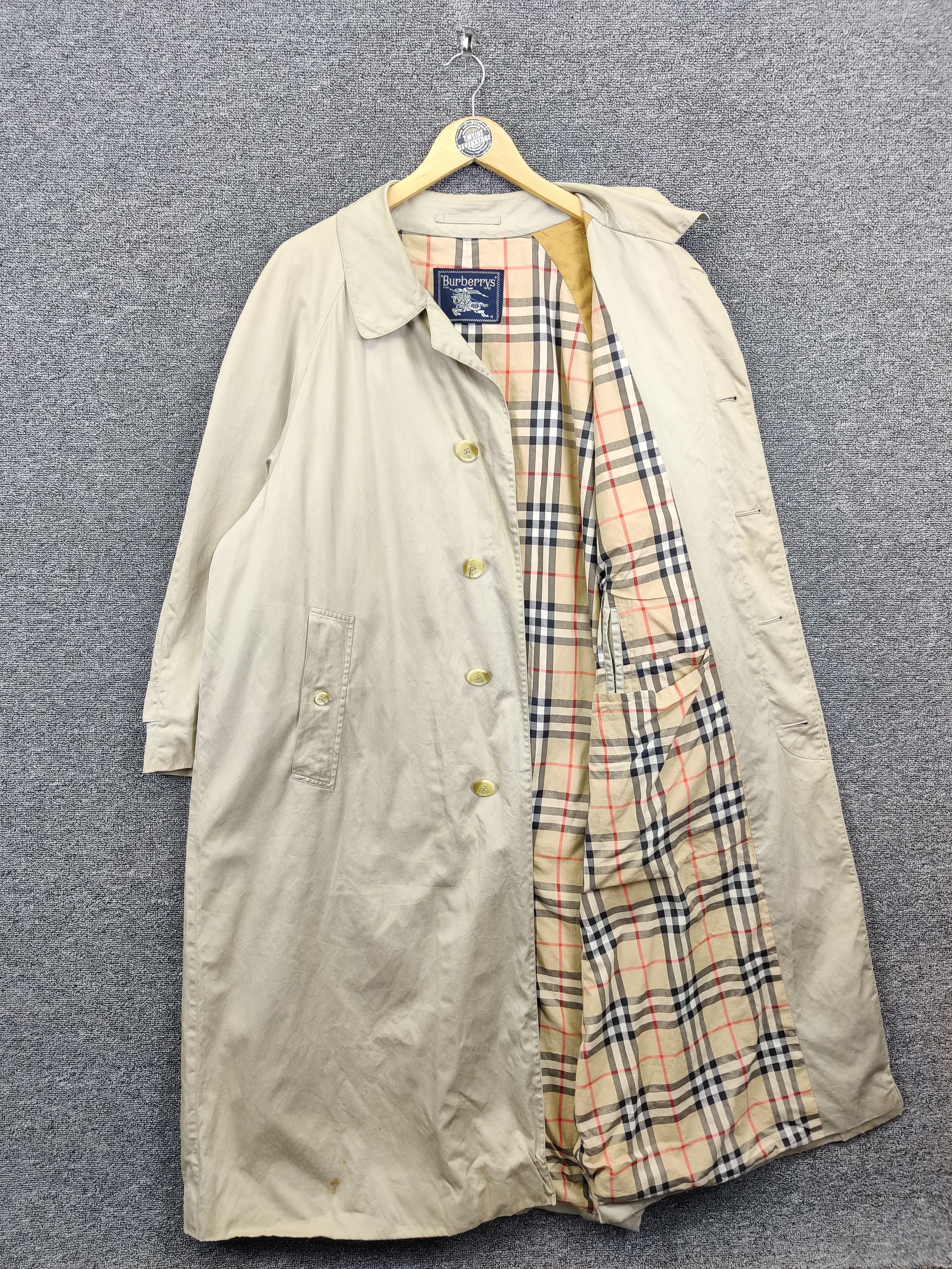 Burberry Vintage Burberry Nova Check Trench Coat Size US XL / EU 56 / 4 - 6 Thumbnail