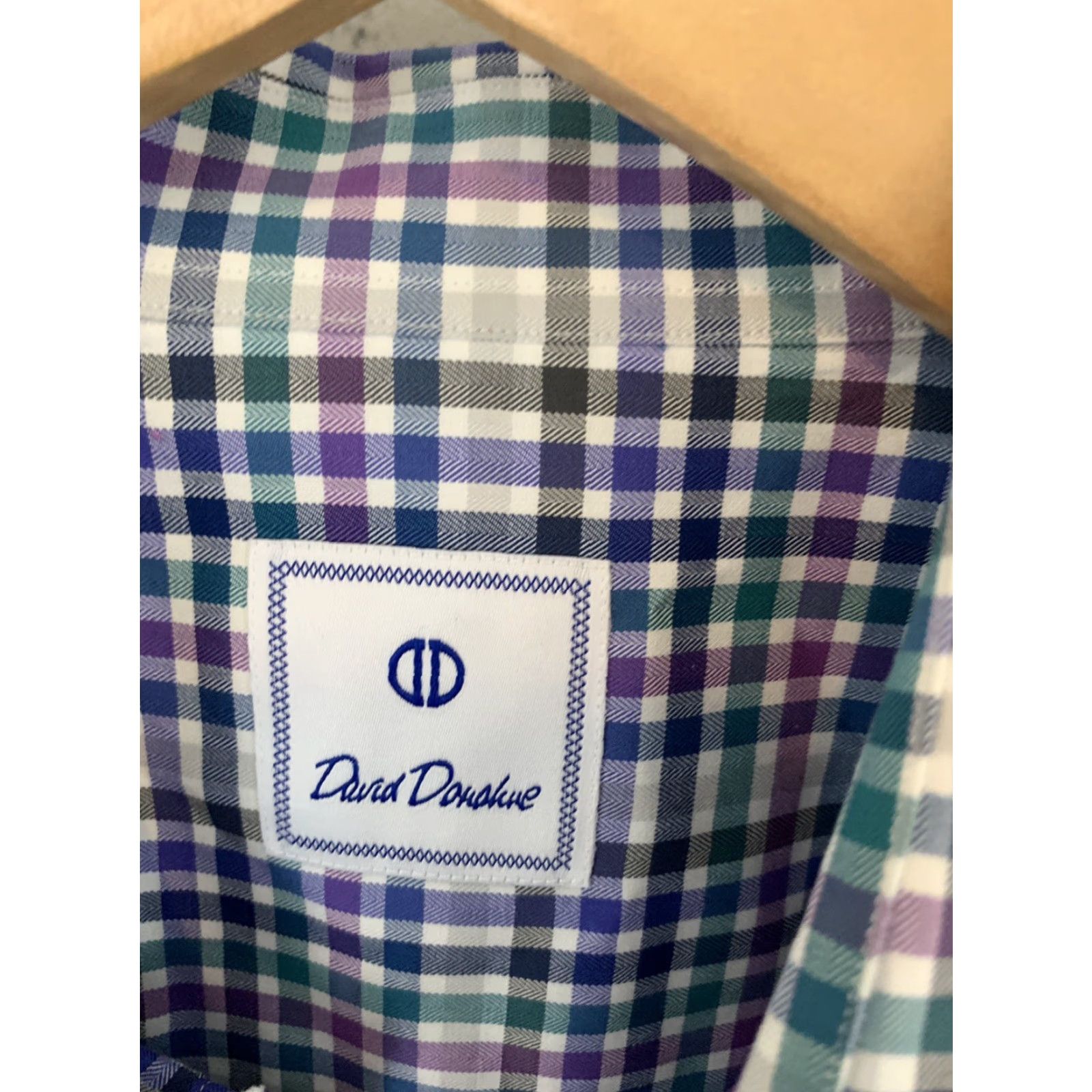 David Donahue David Donahue Plaid 100% Cotton Button Front Shirt XL Men Multicolor Long Sleeve Button-Up Short Description: N/A Size US XL / EU 56 / 4 - 2 Thumbnail