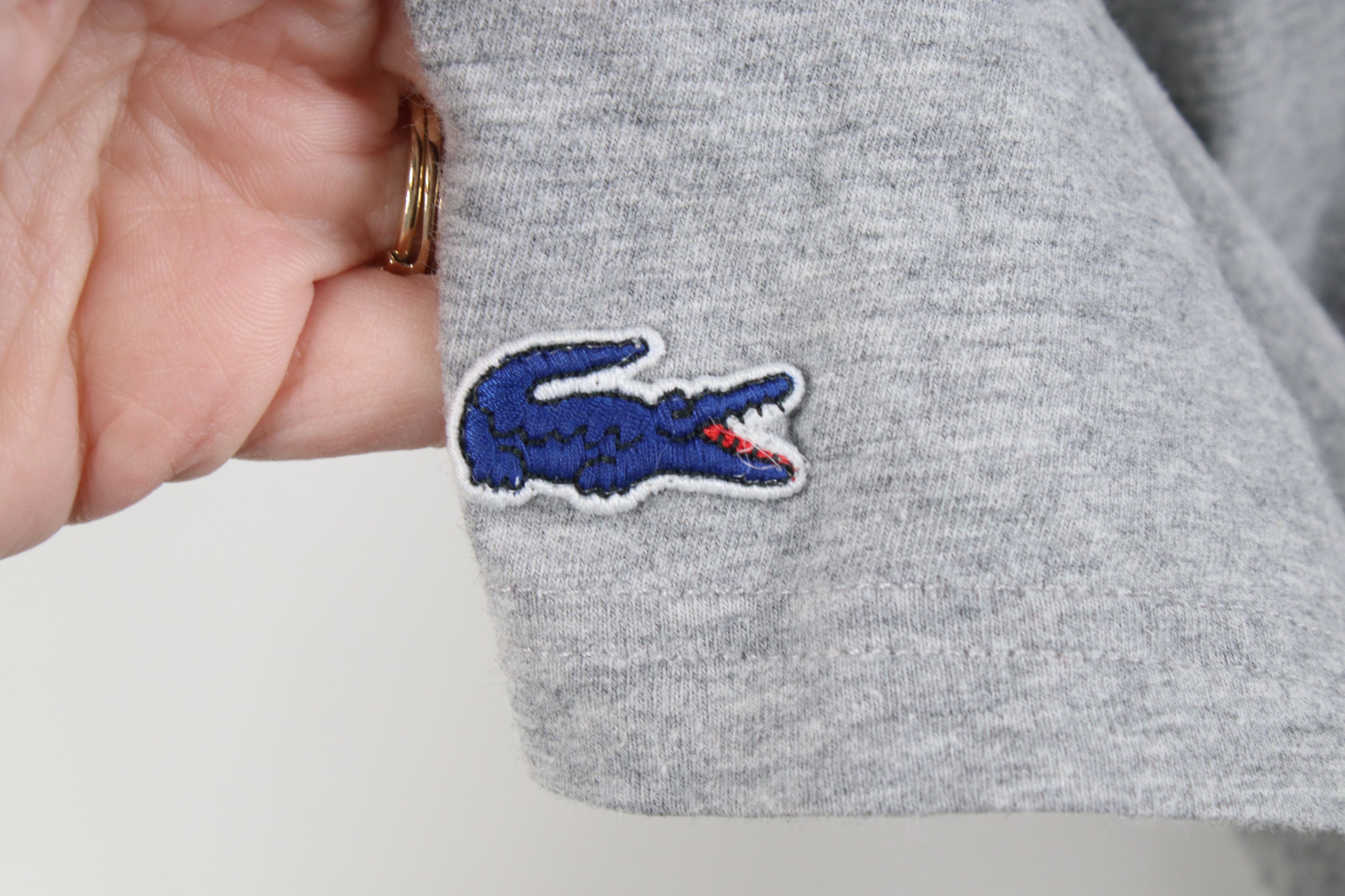 Lacoste Lacoste Croc Logo Jersey Knit Short Sleeve Henley T-Shirt Size US L / EU 52-54 / 3 - 6 Thumbnail