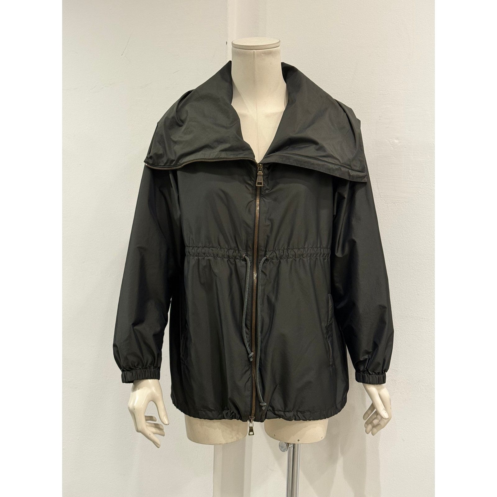 Prada Prada oversized collar light jacket Size L / US 10 / IT 46 - 3 Thumbnail