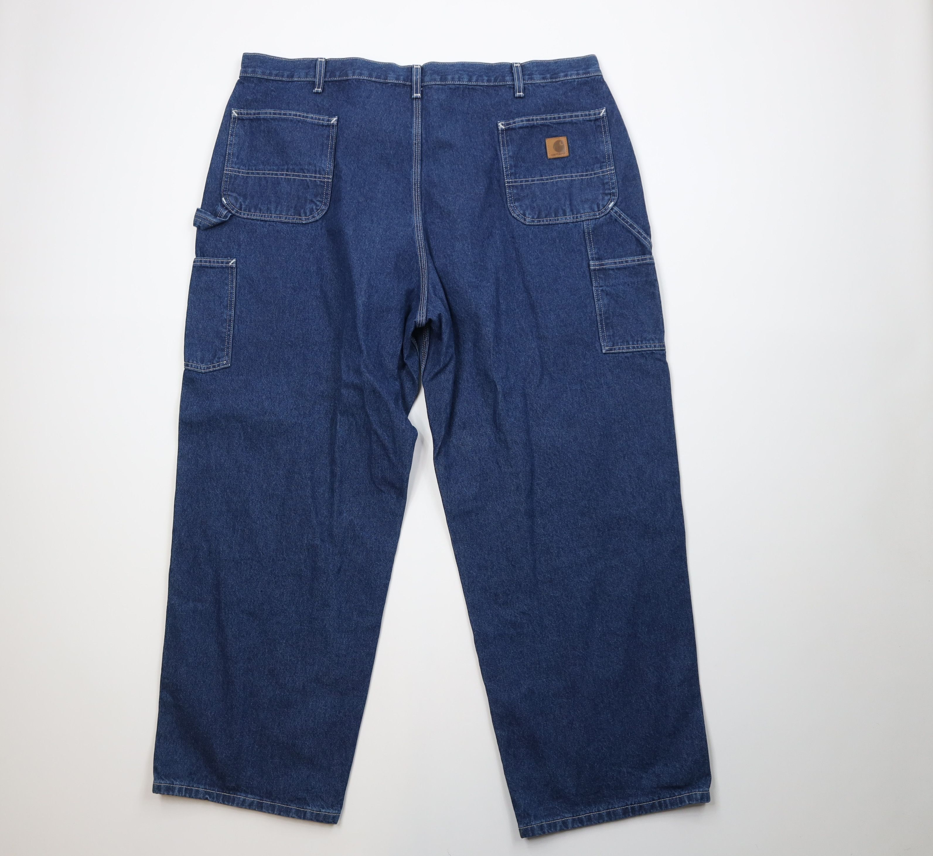 Carhartt Vintage Y2K Carhartt Wide Leg Dungaree Denim Jeans Cotton Size US 44 / EU 60 - 9 Thumbnail