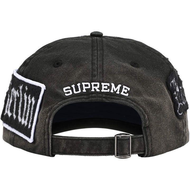 Supreme Supreme City Patches 6 Panel Hat Black Size ONE SIZE - 4 Thumbnail