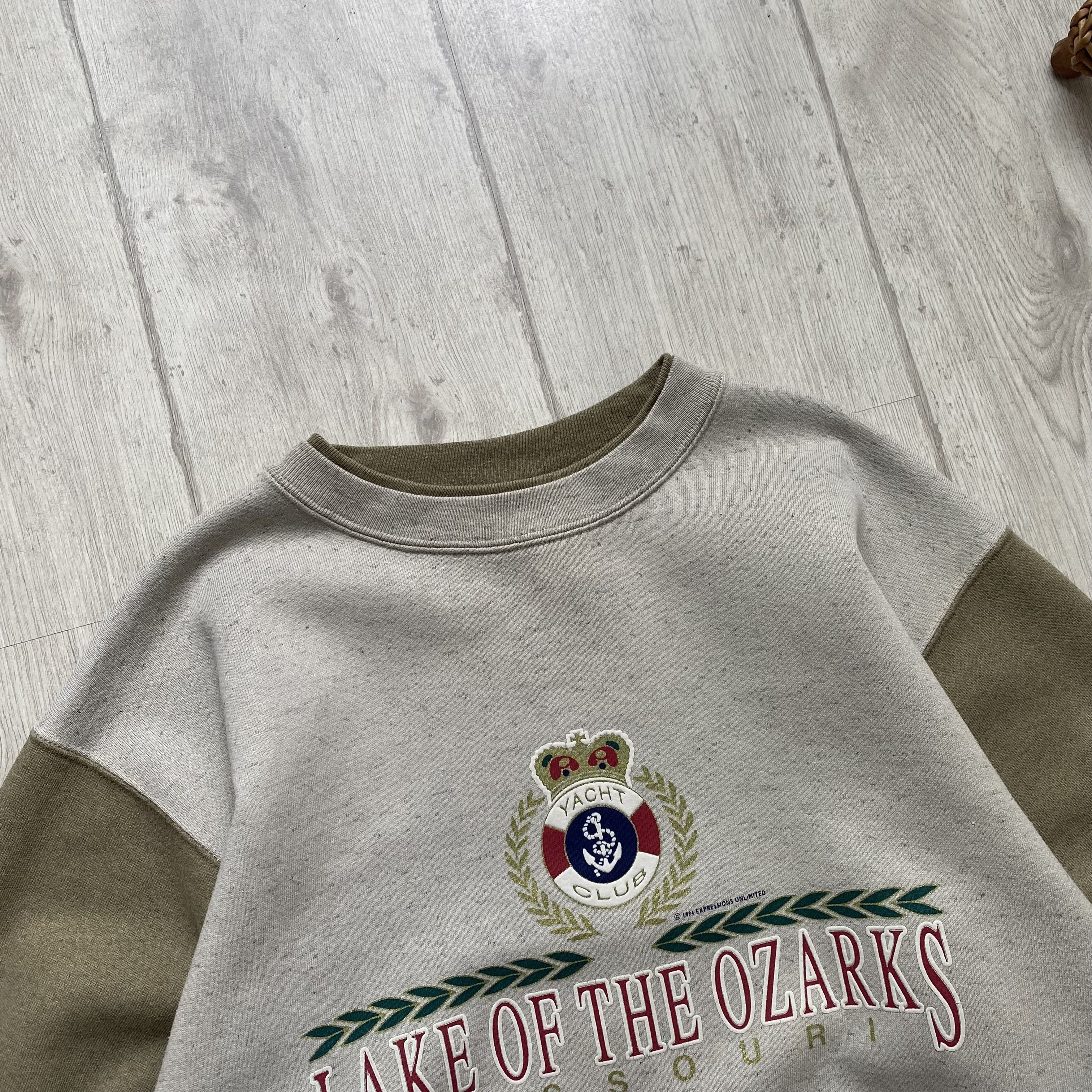 USA Olympics 🛥️Vintage 94s USA Yacht Club Missouri Boxy sweatshirt Size US M / EU 48-50 / 2 - 2 Thumbnail