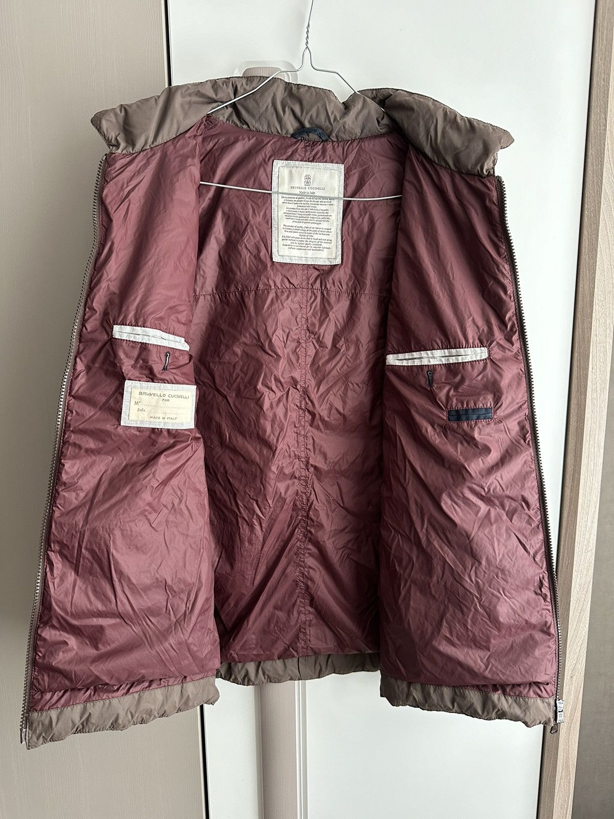 Brunello Cucinelli × Designer BRUNELLO CUCINELLI GOOSE DOWN Vest Size US XXL / EU 58 / 5 - 3 Thumbnail
