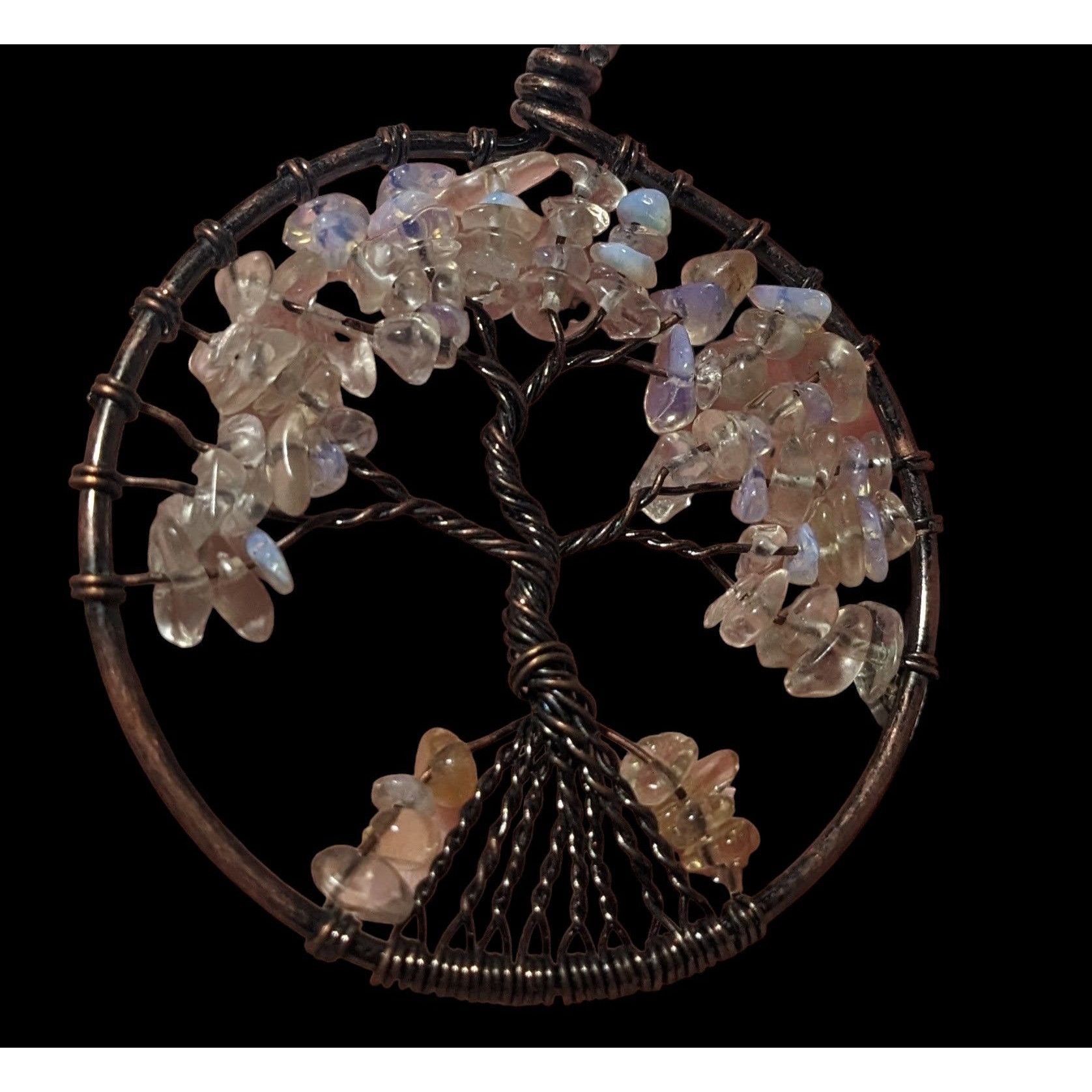 Other Moonstone Chip Tree Of Life Pendant Necklace Size ONE SIZE - 4 Thumbnail