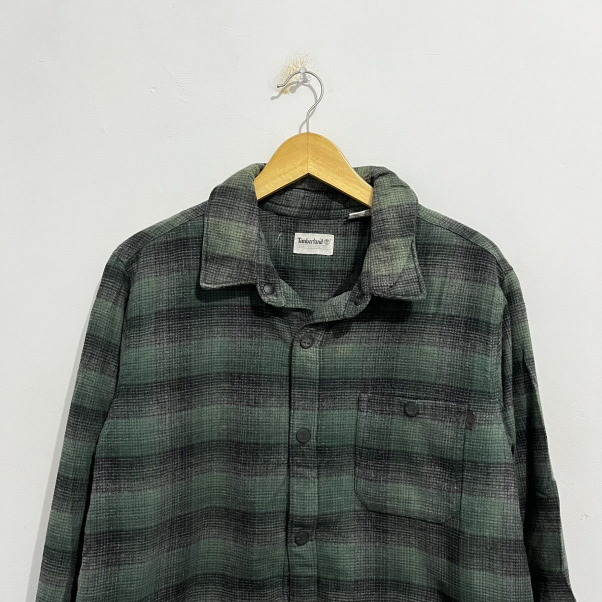 Timberland Timberland Plaid Flannel Sherpa Long Sleeve Shirt Size US L / EU 52-54 / 3 - 2 Thumbnail