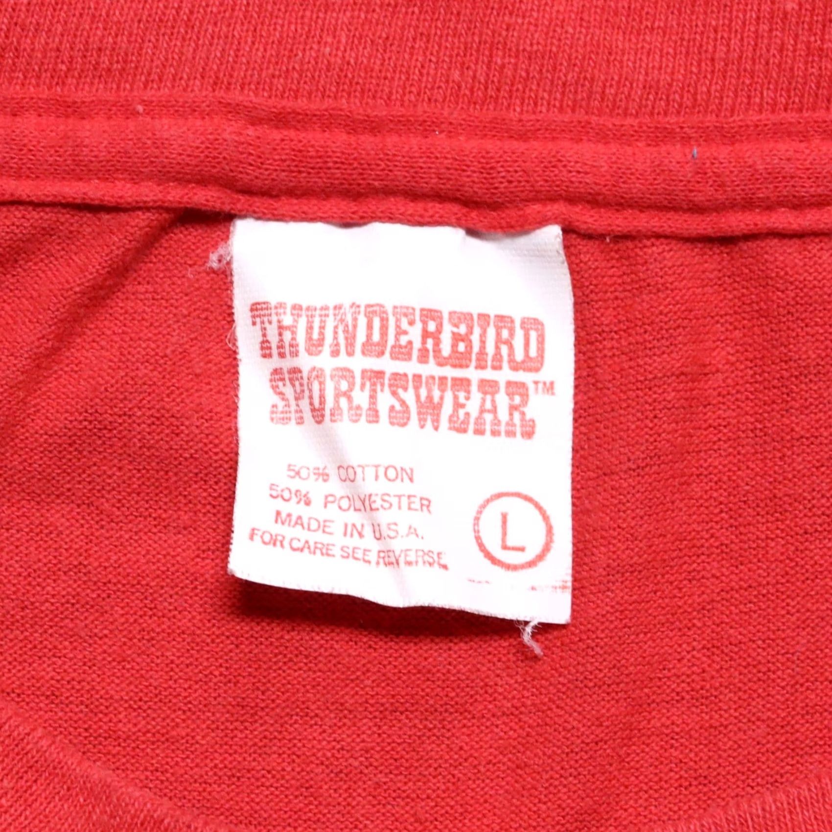 Vintage VINTAGE No is a Nuclear Reaction Shirt Mens L Red 90s Size US L / EU 52-54 / 3 - 6 Thumbnail