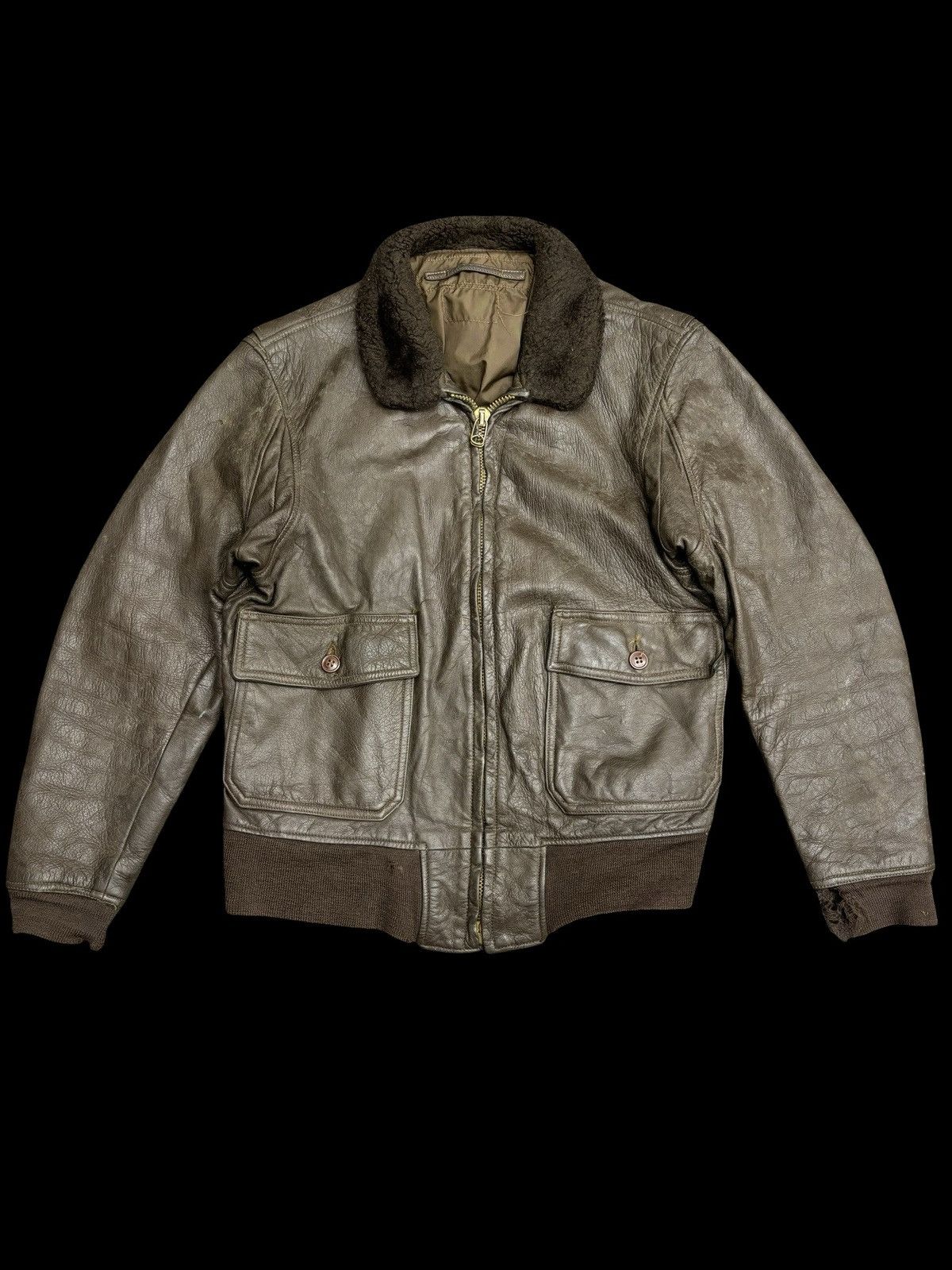 70's FLY JACKET 60s-70s 【B-15C】 Flight jacket Vintage Alpha