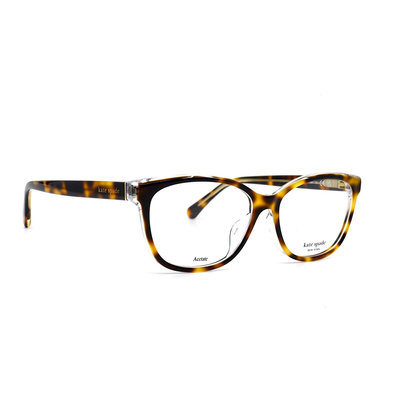 Kate Spade NEW KATE SPADE KATTALIN/F 086 HAVANA EYEGLASSES FRAME Size ONE SIZE - 2 Thumbnail