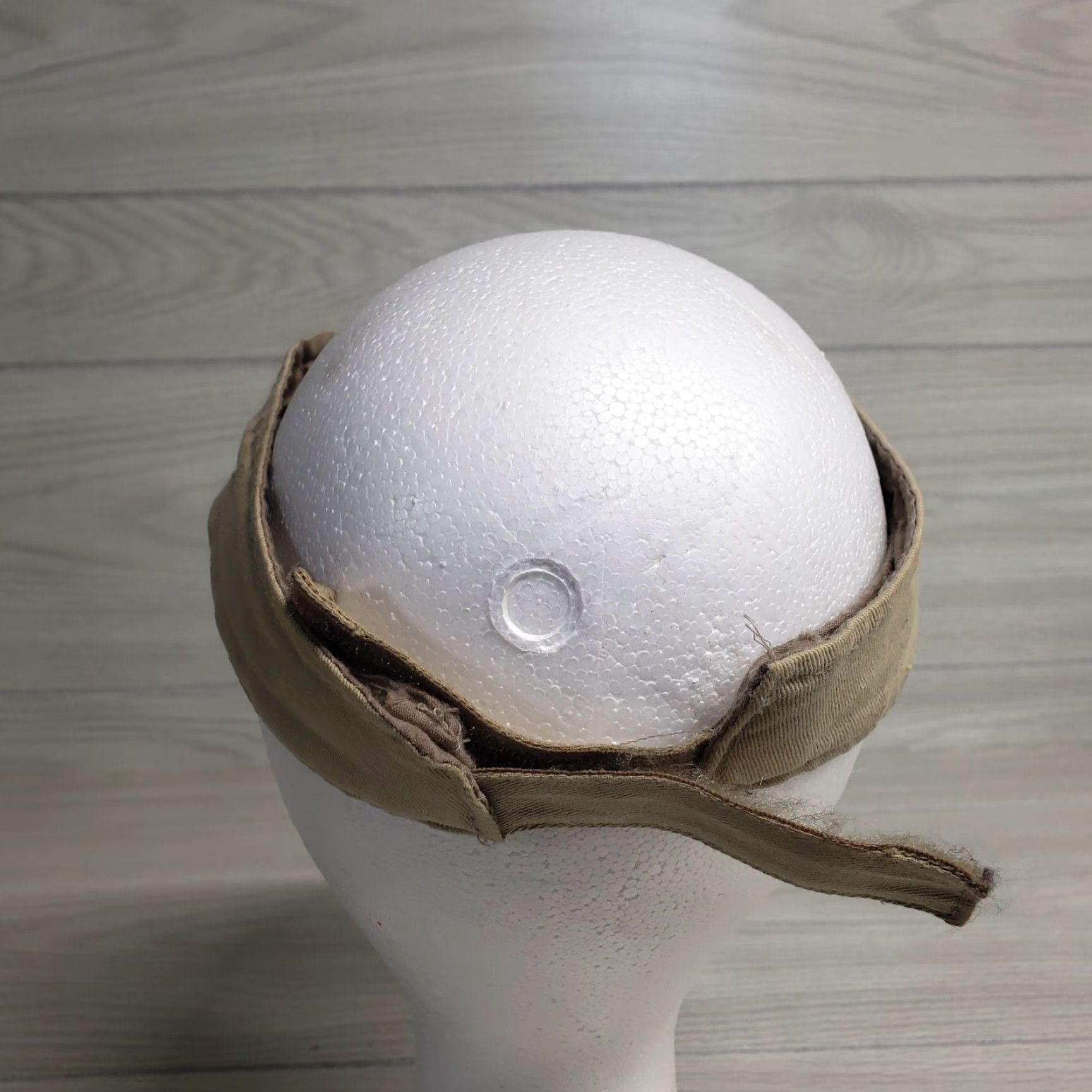 Vintage Waterworks Visor Hat Cap Unisex Adults One Size Adjustable Tan Brown Waterpark Hat Size ONE SIZE - 3 Thumbnail