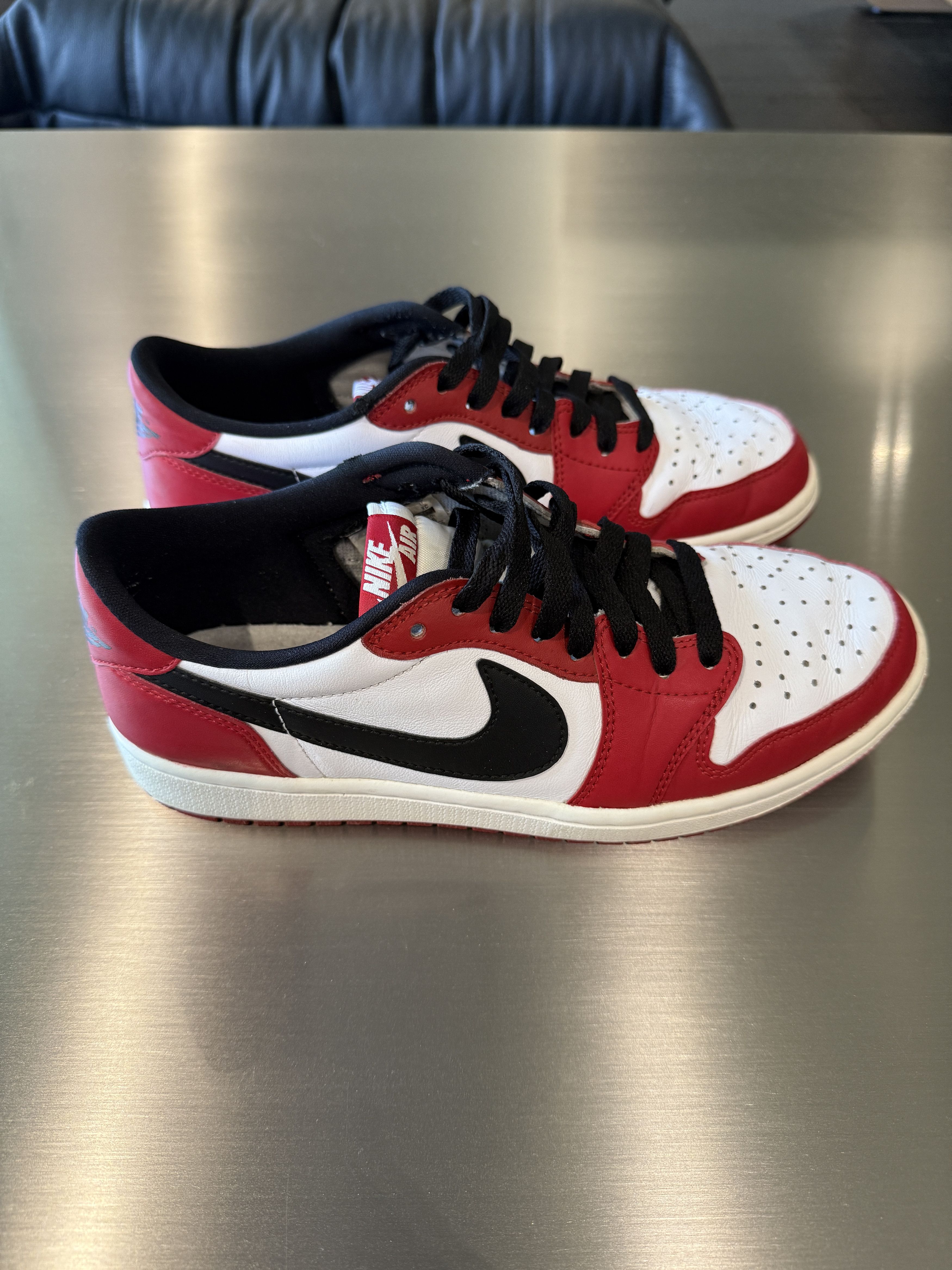 Jordan Brand × Nike 2016 Air Jordan 1 Retro Low OG Chicago Size US 8 / EU 41 - 7 Thumbnail