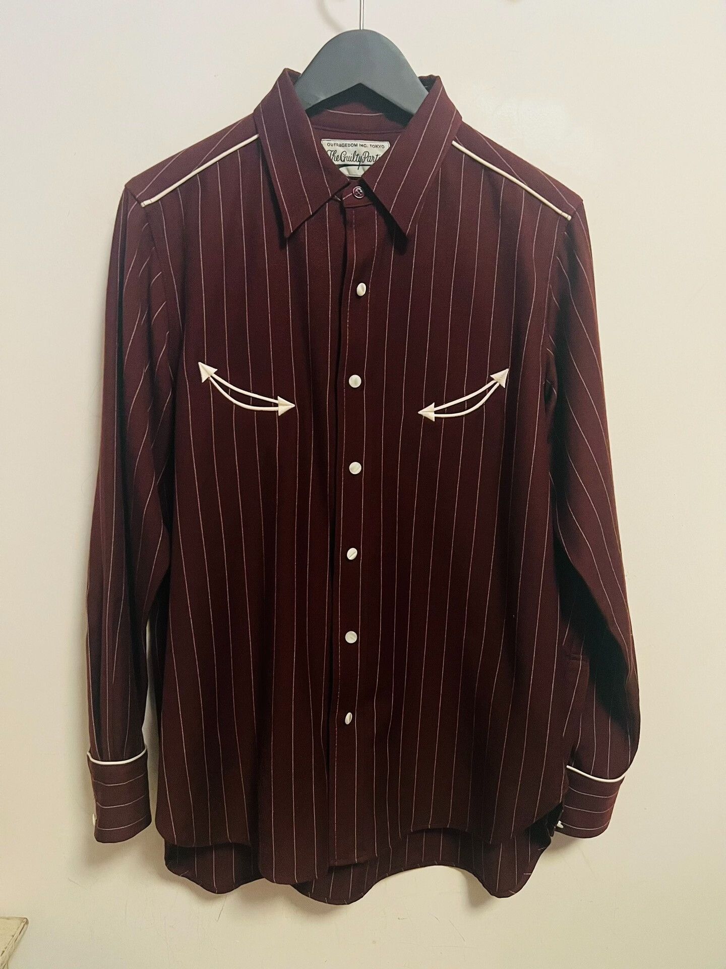 Wacko Maria wacko maria western shirt with stripes Size US M / EU 48-50 / 2 - 1 Thumbnail