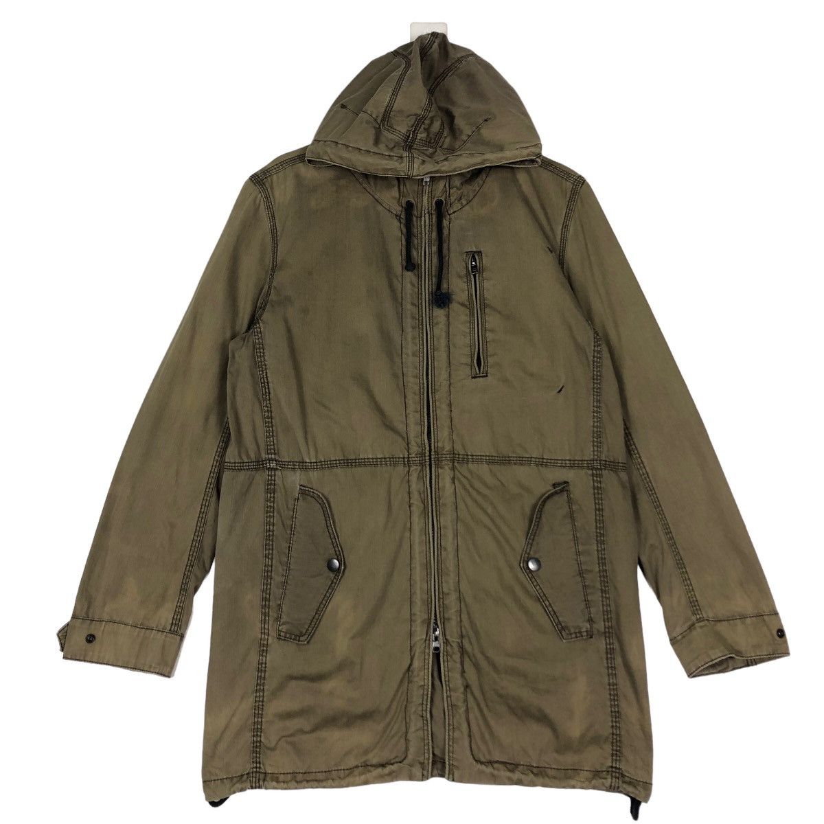 Japanese Brand 🔥Vtg Military Design Cargo Jacket Poxket Icca Issey Miyake Size US M / EU 48-50 / 2 - 8 Thumbnail