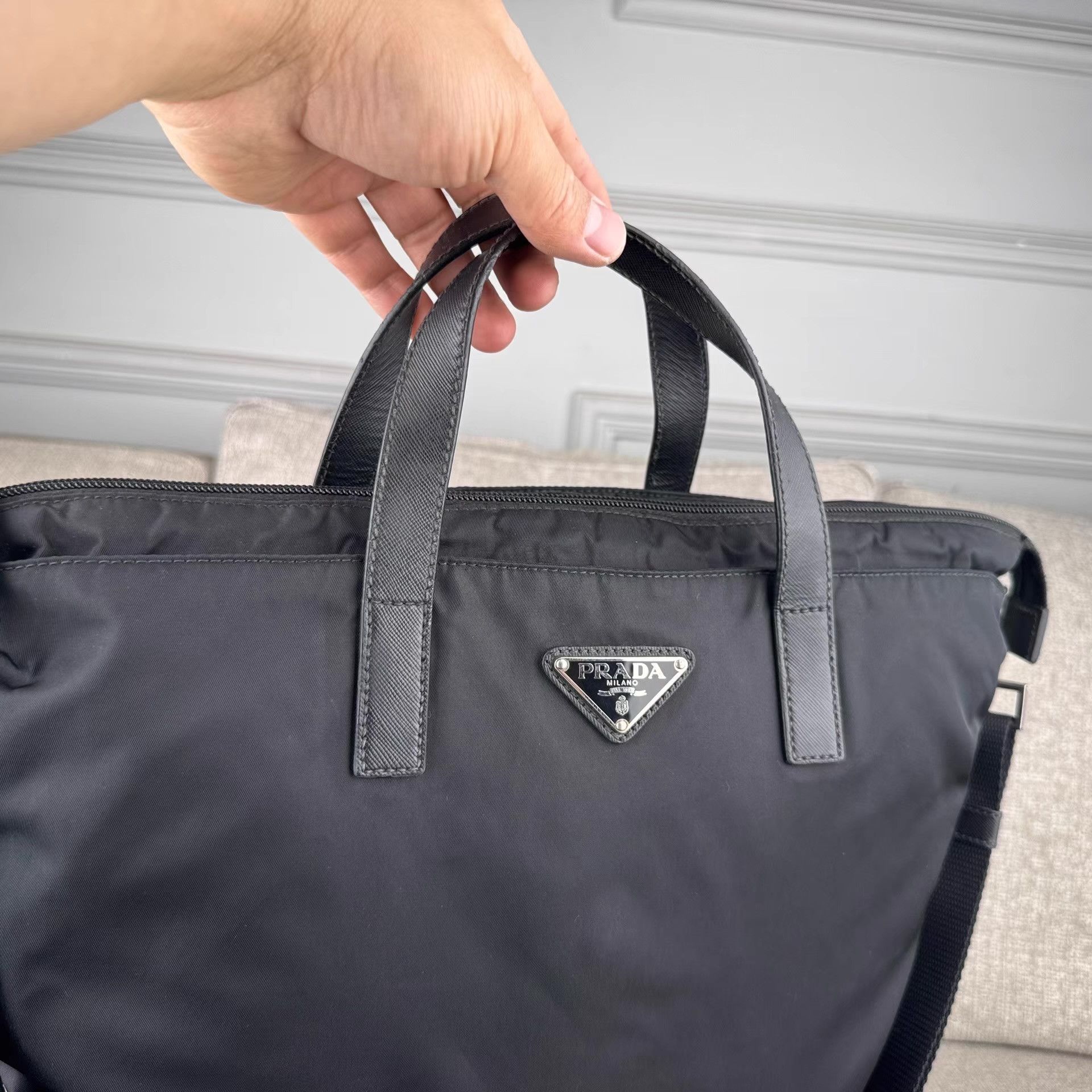 Prada Prada Nylon Crossbody Bag Ｑ27 Size ONE SIZE - 7 Thumbnail