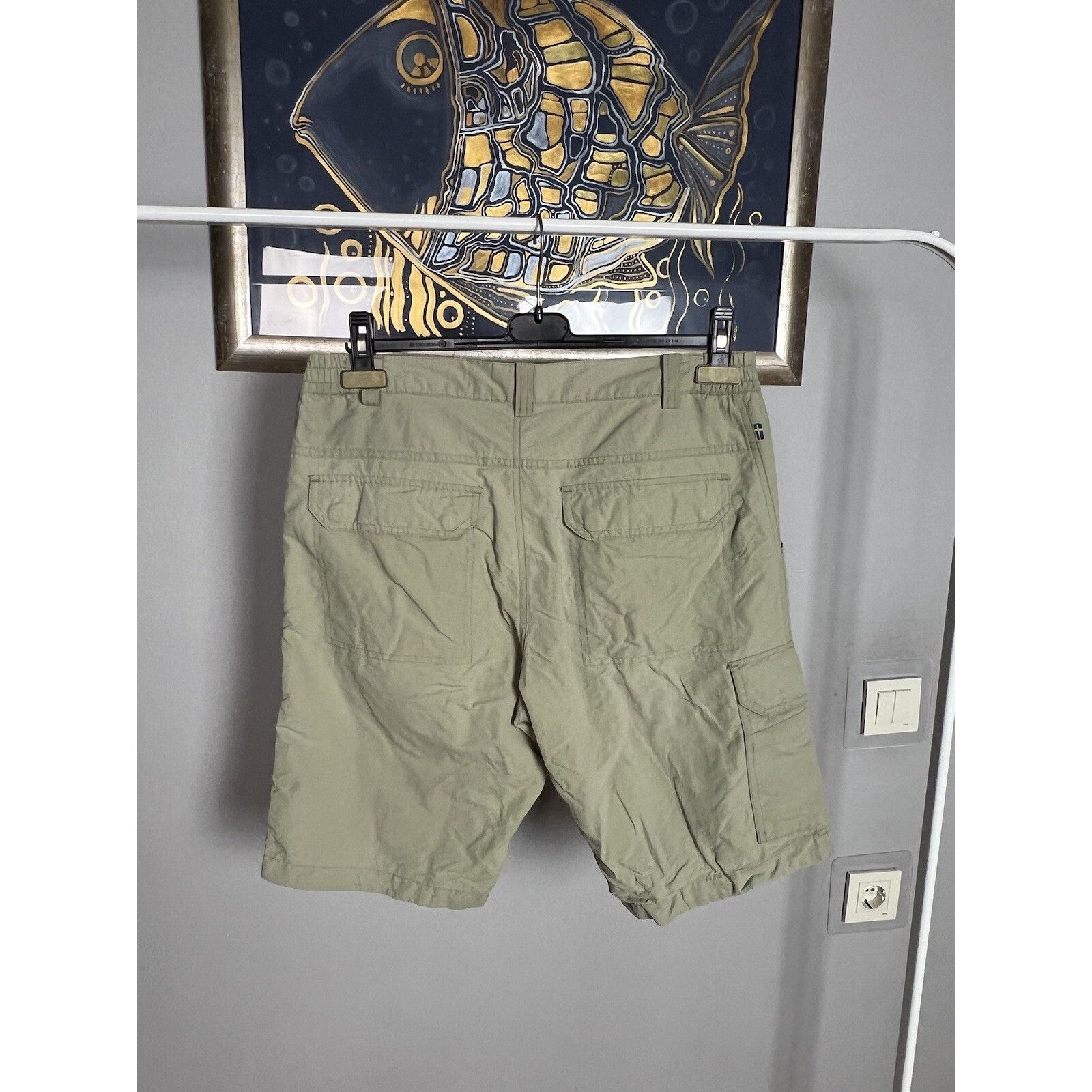 Fjallraven Fjallraven Kape Town Mt Men`s Beige Cargo Tracking Shorts Si Size US 32 / EU 48 - 8 Thumbnail
