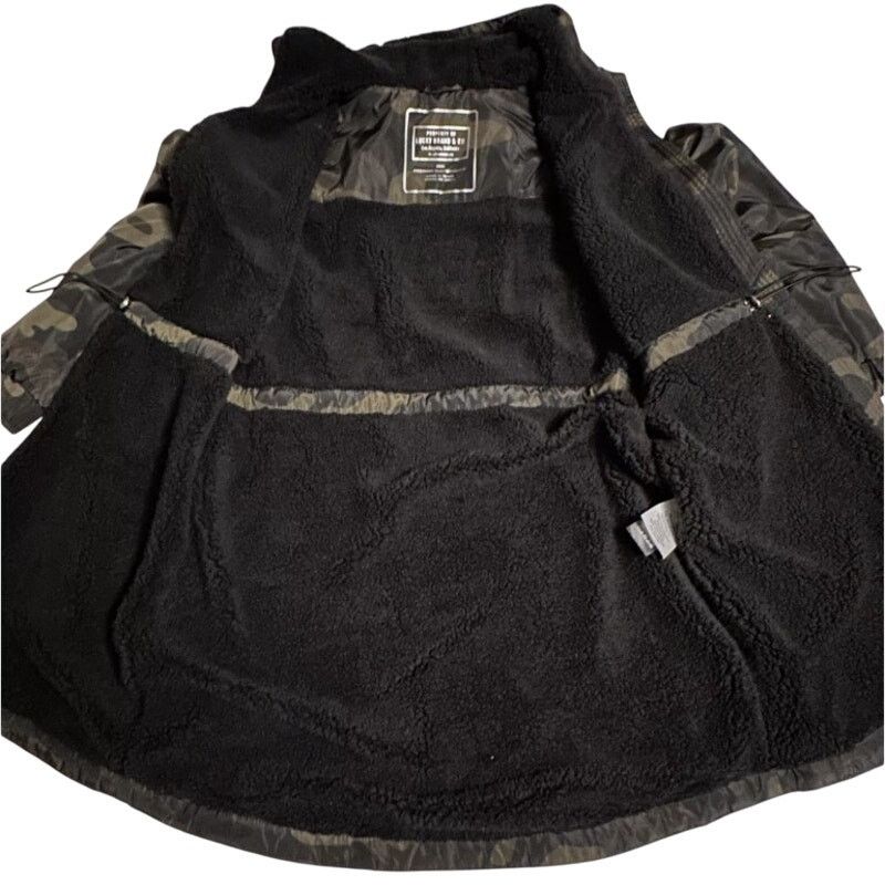 Lucky Brand Lucky Brand Womens Sherpa-line Camo Hooded Drawstring Jacket Size XXL / US 16-18 / IT 52-54 - 8 Thumbnail