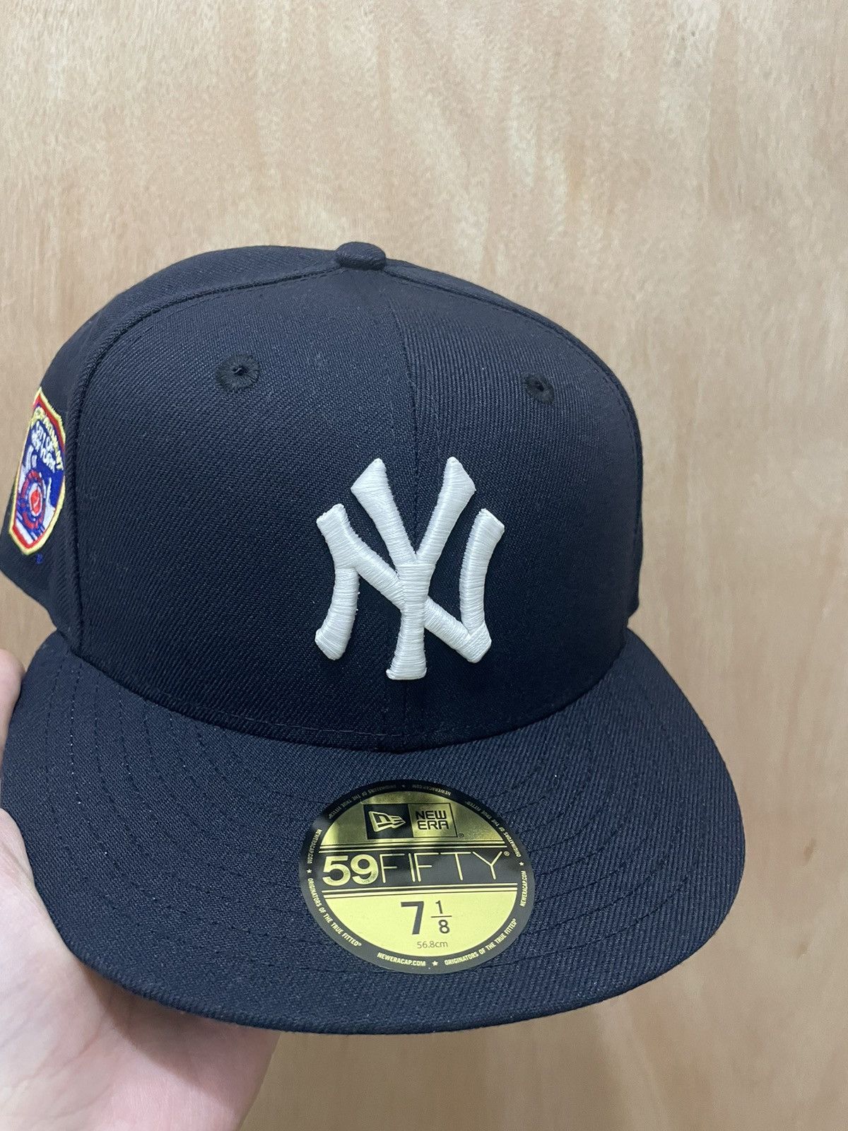 New Era Ecap city New York Yankees FDNY patch size 7 1/8 Size ONE SIZE - 2 Thumbnail
