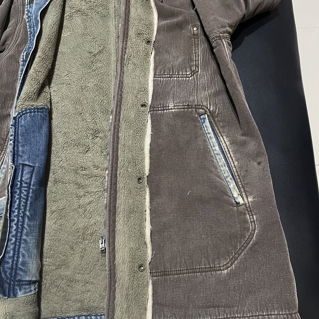 Diesel × Vintage Vintage diesel sicherheitsbekleidung faded distressed jacket Size US S / EU 44-46 / 1 - 14 Thumbnail