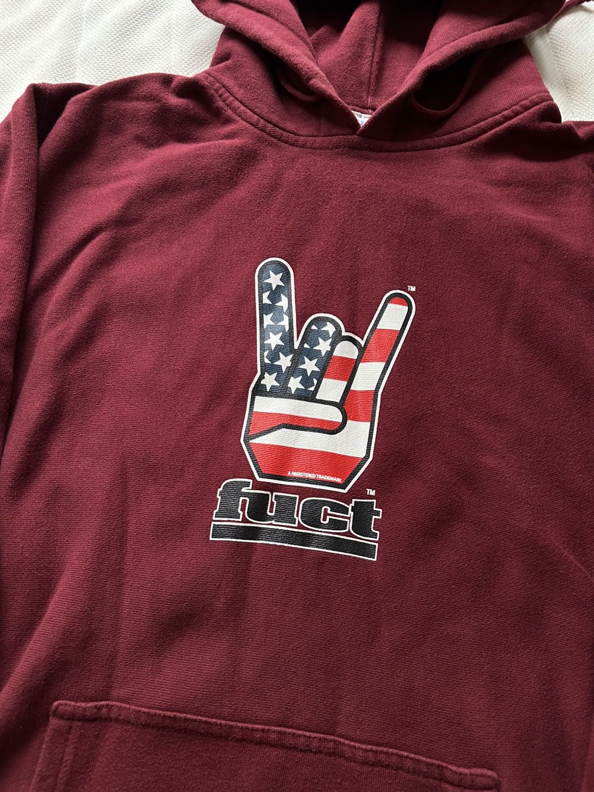 FUCT Fuct skateboards vintage classic hoodie Size US XL / EU 56 / 4 - 2 Thumbnail