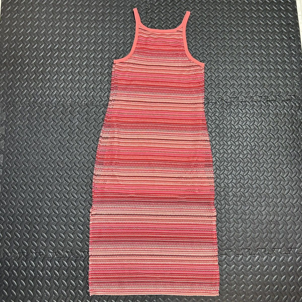Other No Boundaries Midi Dress Striped Knit Tank Pink Womens Large Size L / US 10 / IT 46 - 9 Thumbnail