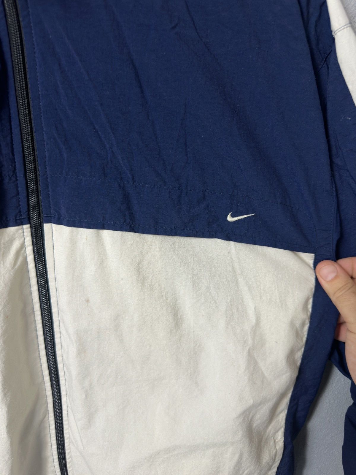 Nike × Vintage Nike Vintage Y2K Nylon Light Jacket Size US L / EU 52-54 / 3 - 4 Thumbnail