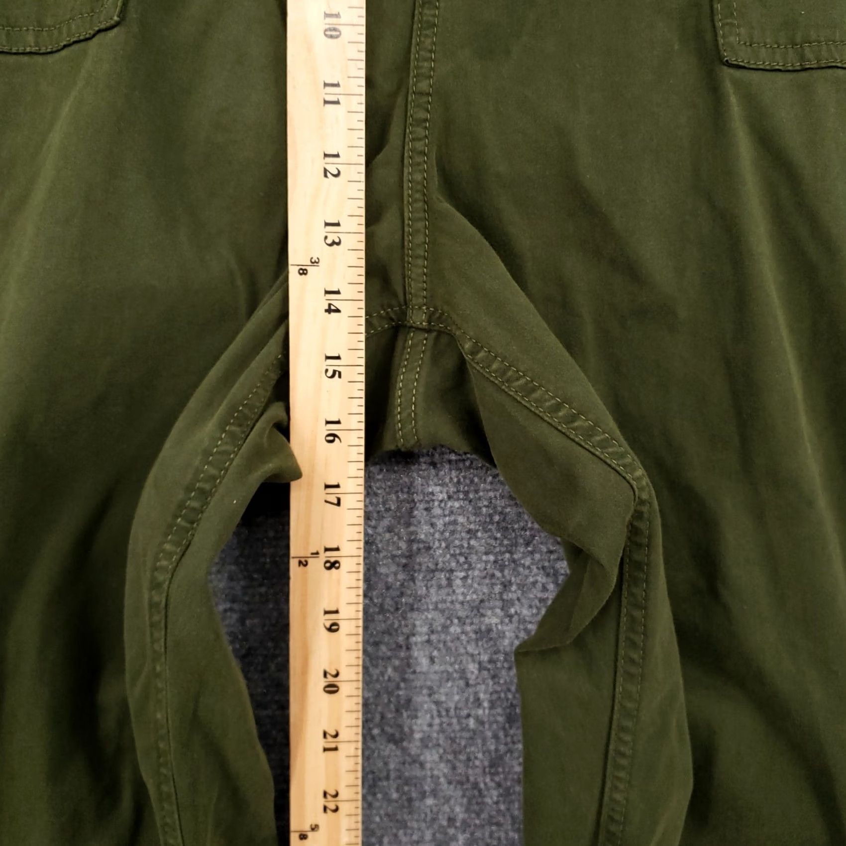 7 For All Mankind 7 For All Mankind Pants Womens 20 Green Easy Jogger High Rise Utility Size 42" / US 20 - 6 Thumbnail