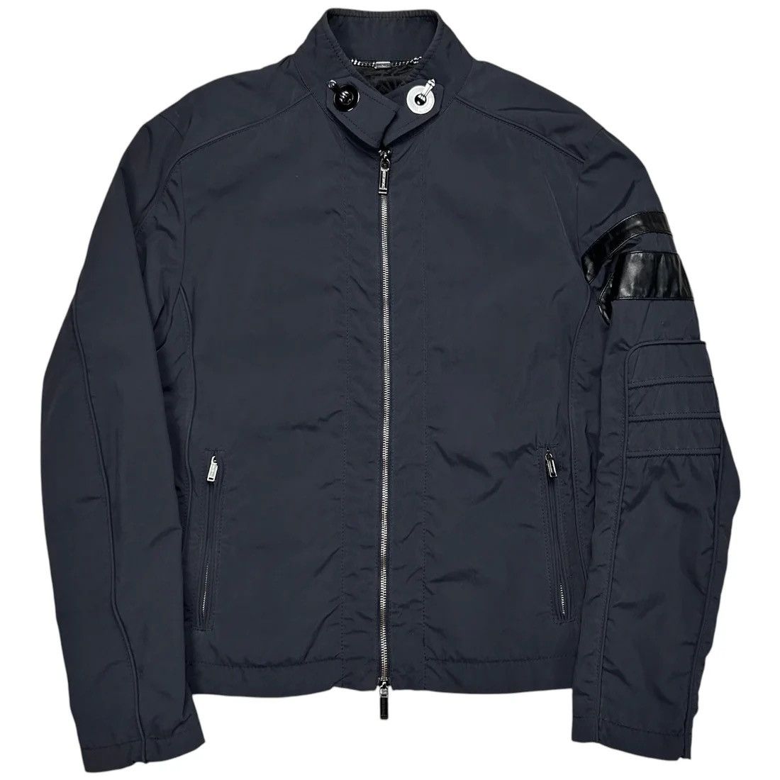 Dirk Bikkembergs Dirk Bikkembergs Hook Collar Racing Jacket Size US M / EU 48-50 / 2 - 1 Thumbnail