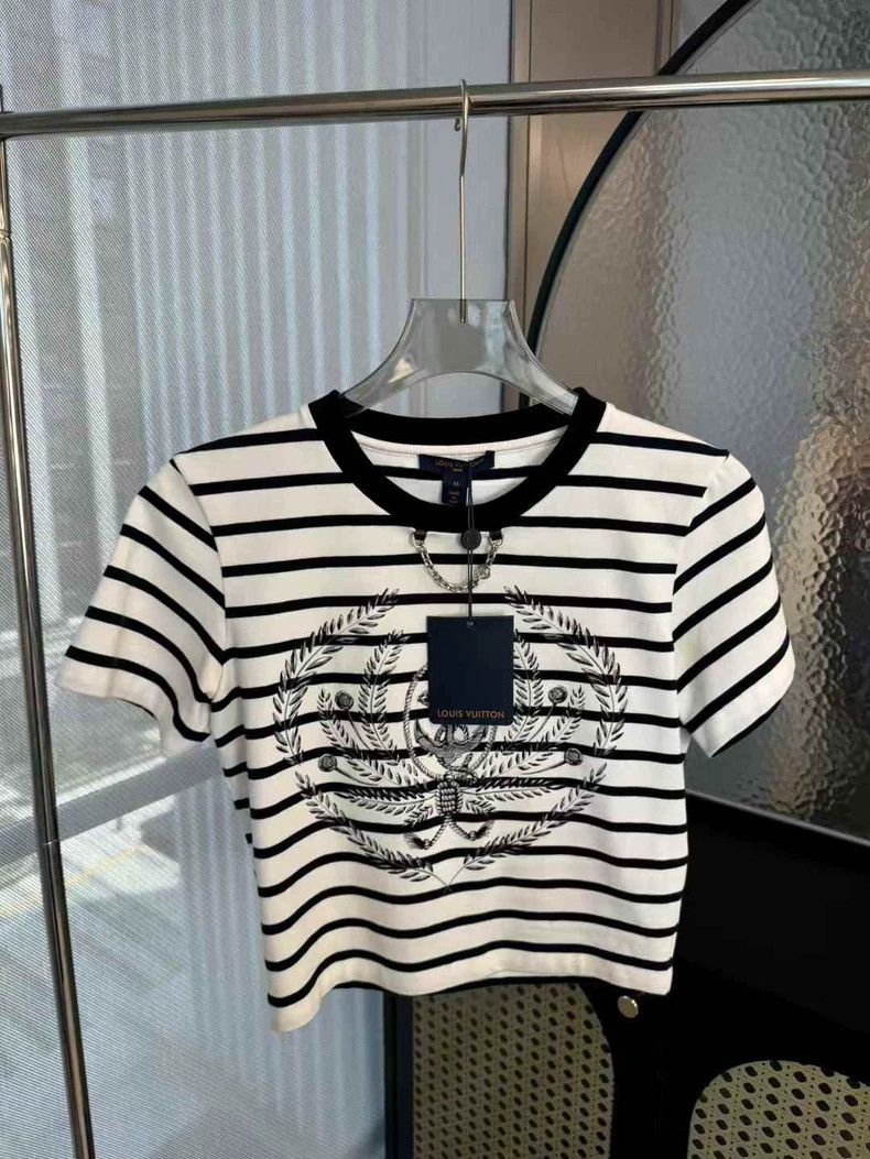Louis Vuitton Louis Vuitton Nautical Collection Short-Sleeve T-Shirt Size US M / EU 48-50 / 2 - 1 Thumbnail