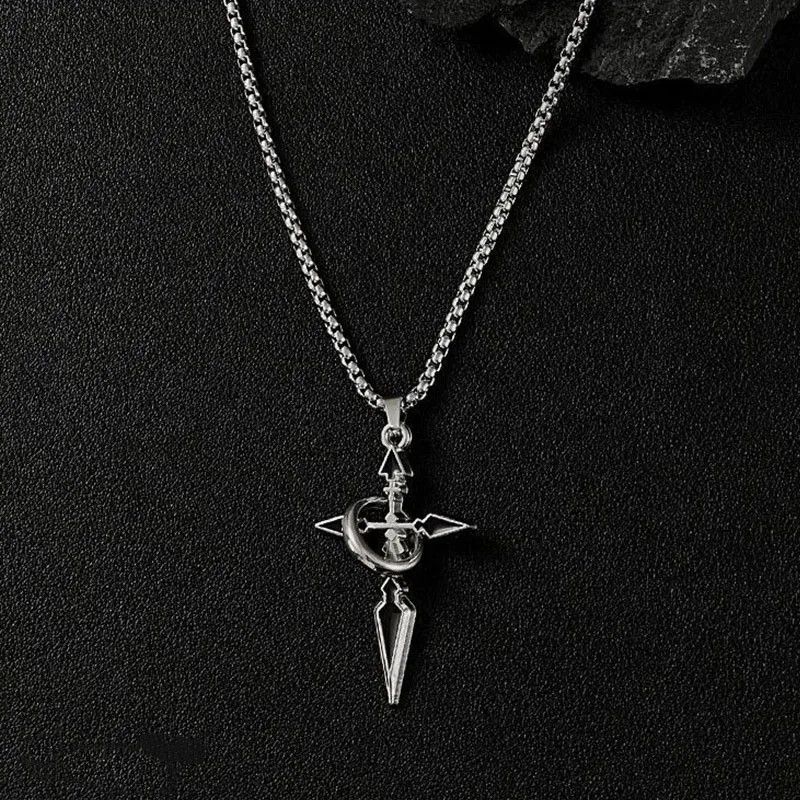Jewelry × Vintage New Personalised Cross Pendant Necklaces Size ONE SIZE - 3 Thumbnail