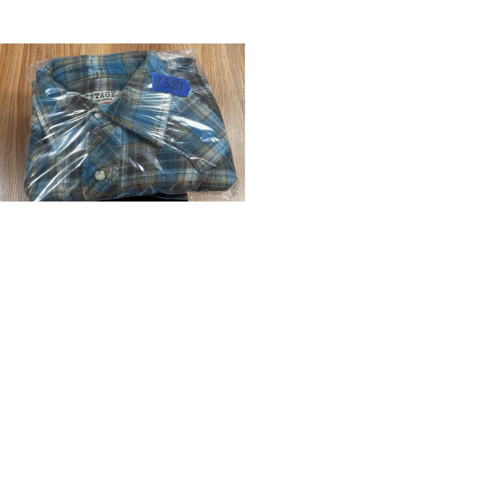 Vintage Vintage Flannel Shirt Mens Small Plaid Long Sleeve Western Pearl Snap Button Up Size US S / EU 44-46 / 1 - 9 Thumbnail