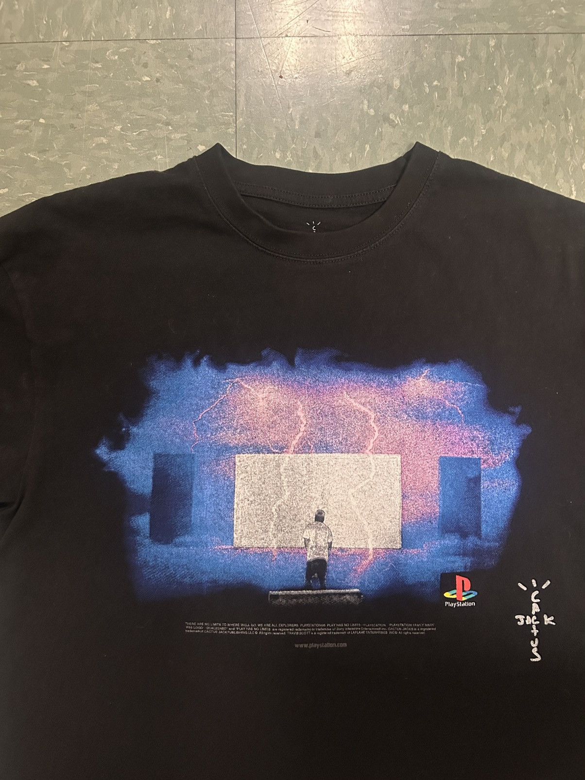 Playstation × Travis Scott Travis Scott X Playstation Tee Size US L / EU 52-54 / 3 - 3 Thumbnail