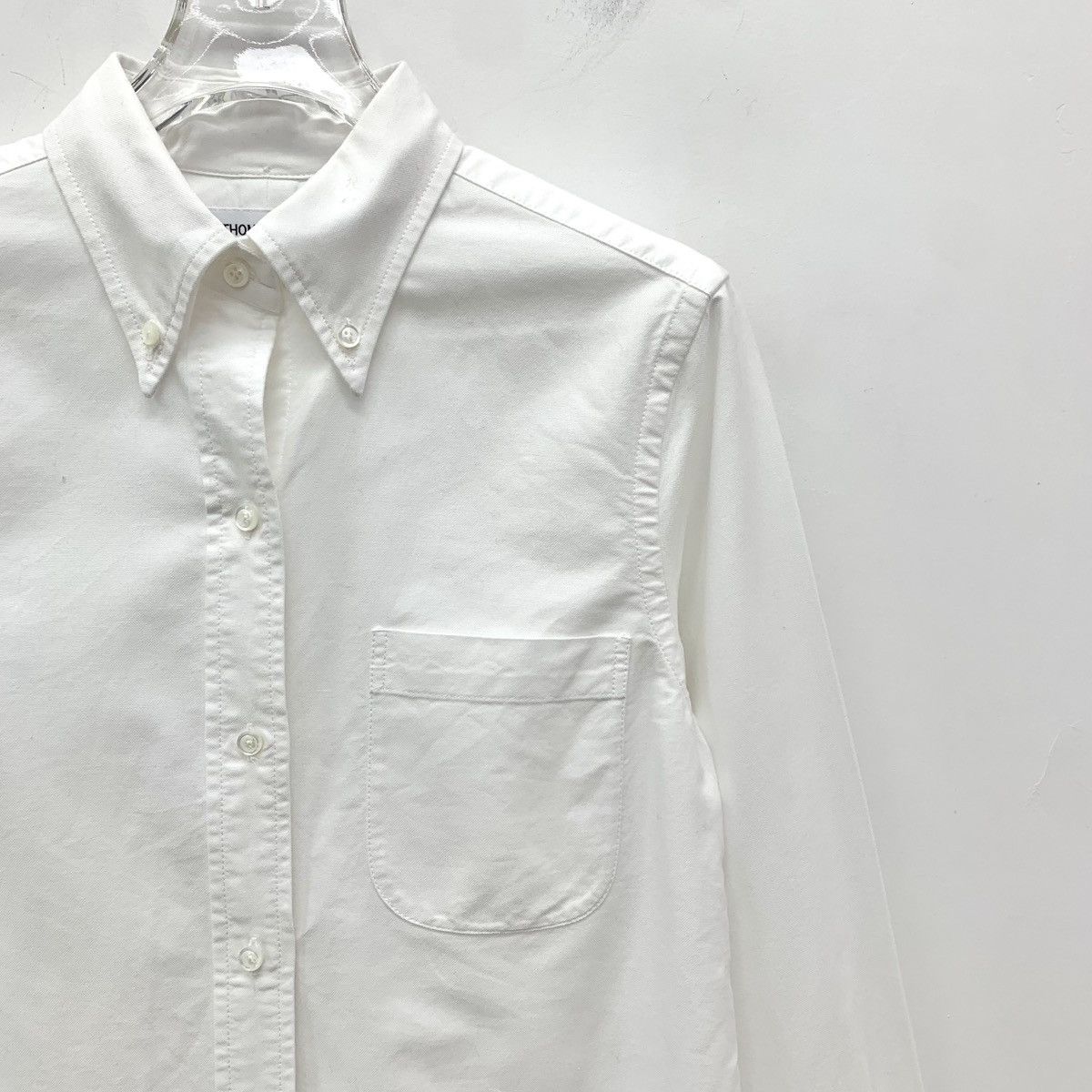 Thom Browne Thom Browne White Cotton Long Sleeve Shirt Dress K26WX Size S / US 4 / IT 40 - 3 Thumbnail
