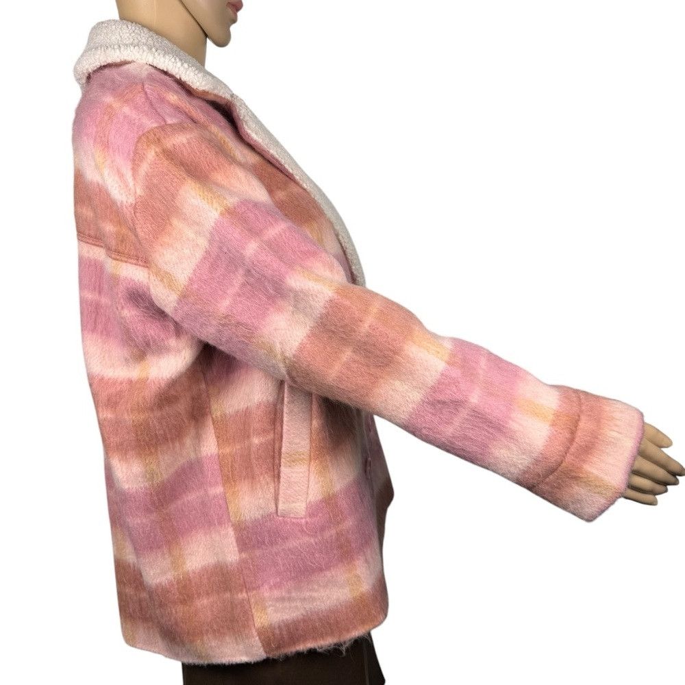 Other NWT New $264 L*space Plaid About You Wool Blend Jacket Size Size XS / US 0-2 / IT 36-38 - 3 Thumbnail