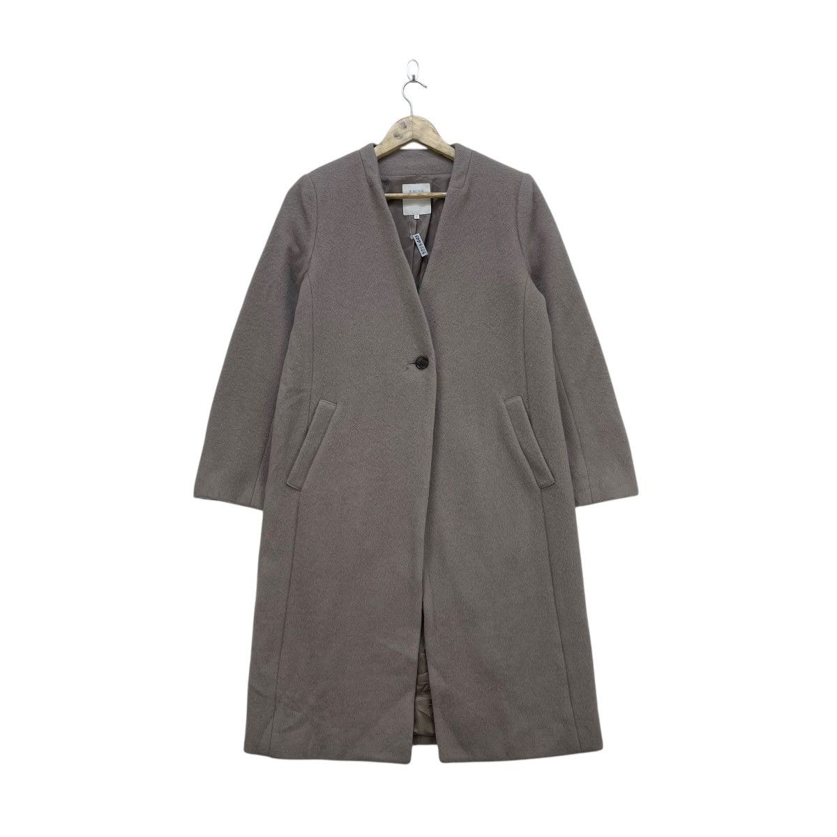 Beams Plus × Issey Miyake × Japanese Brand Vintage Beams BMing Collar Less Jacket Size M / US 6-8 / IT 42-44 - 1 Thumbnail