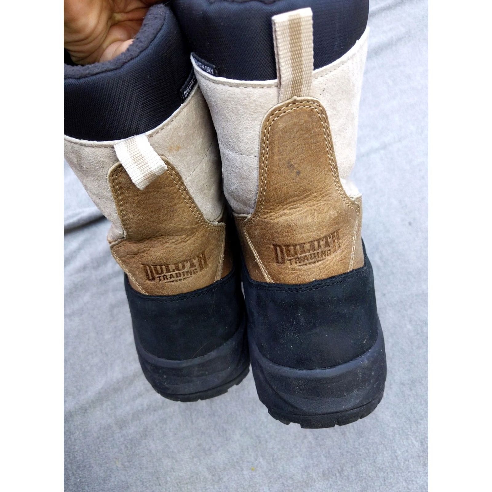 Duluth Trading Company Duluth Trading Boots Womens 11 42 Brown Leather Mid Calf Vibram Winter Snow Size US 11 / IT 41 - 6 Thumbnail