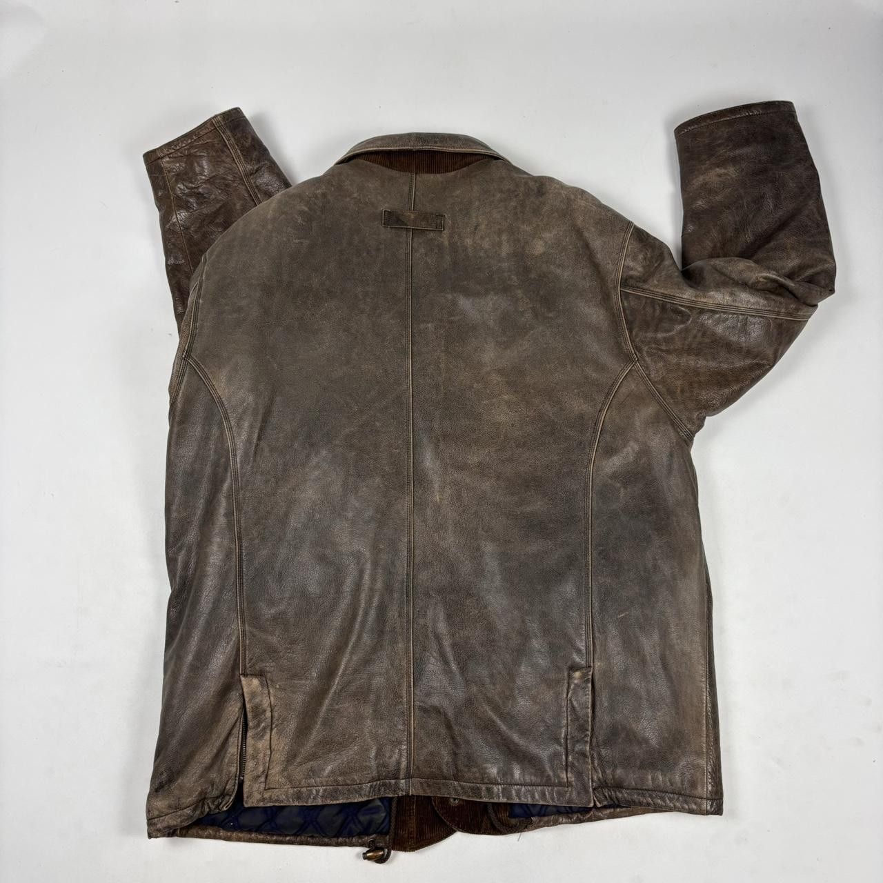 Japanese Brand × Vintage Vintage leather jacket Size US XXL / EU 58 / 5 - 5 Thumbnail